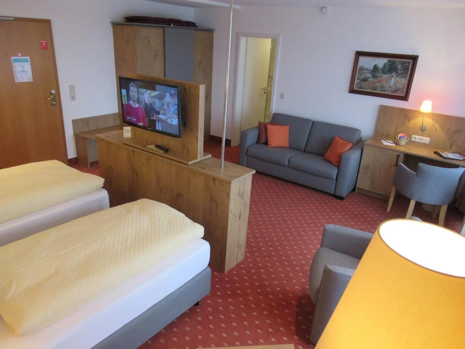 Photo of the whole room, Bed in Hotel Markgraf