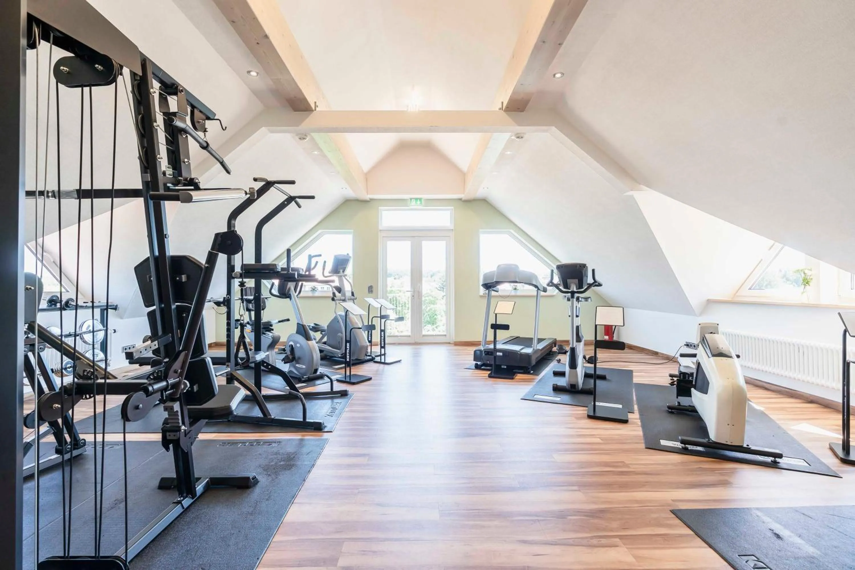 Fitness centre/facilities in Hotel Markgraf