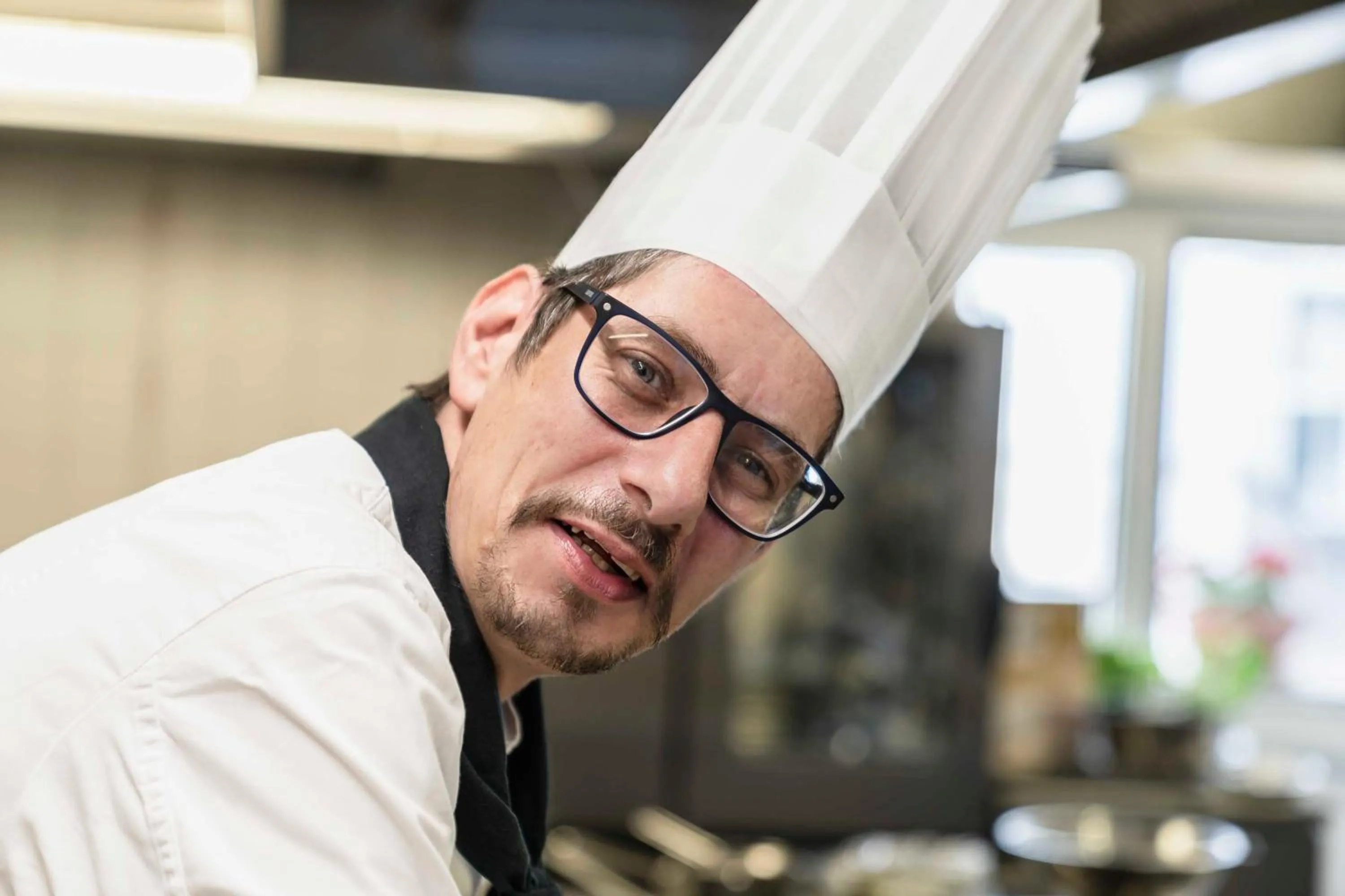 kitchen in Hotel Markgraf