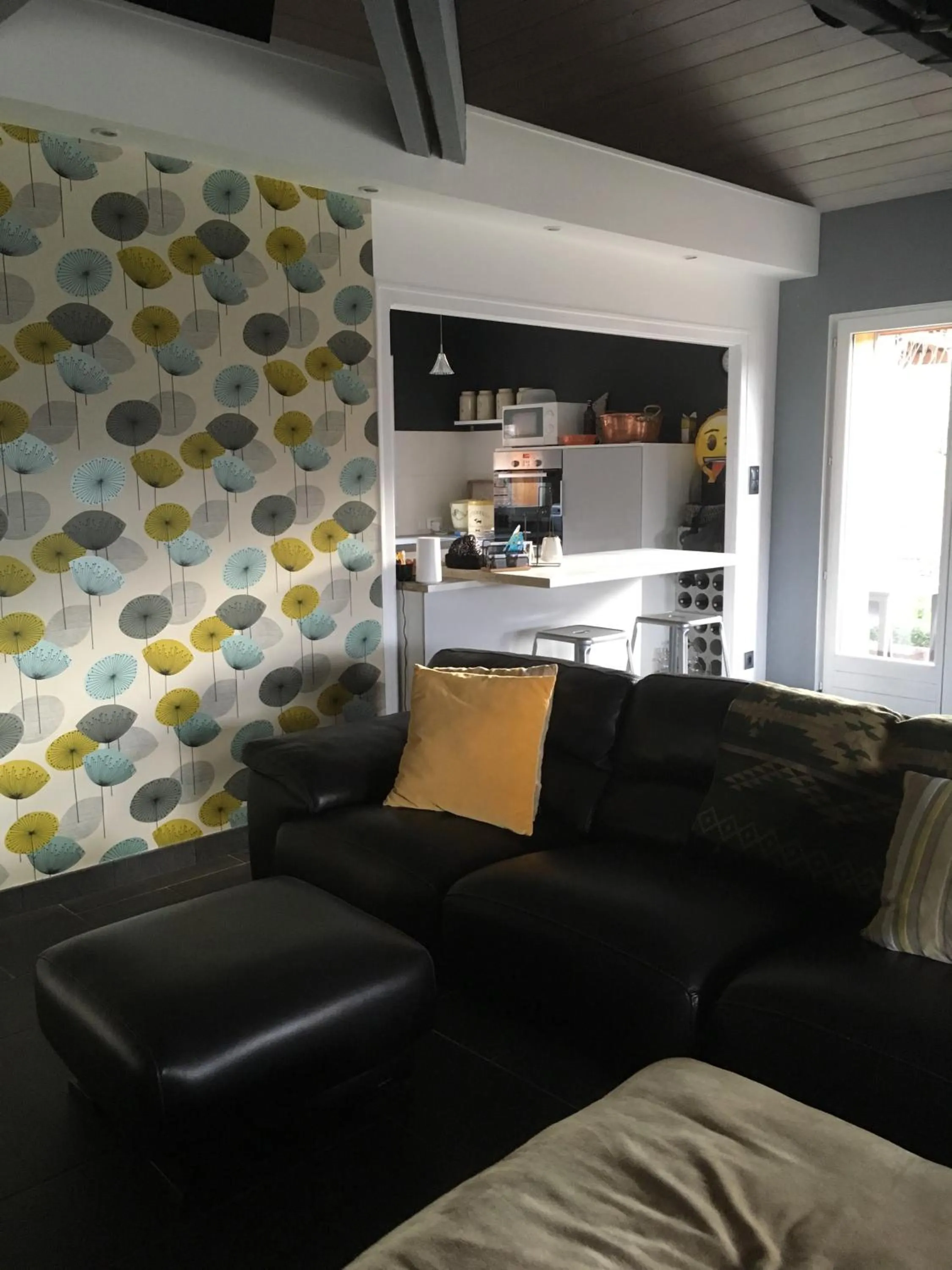 Seating area in B&B Les Hauts d'Ornans