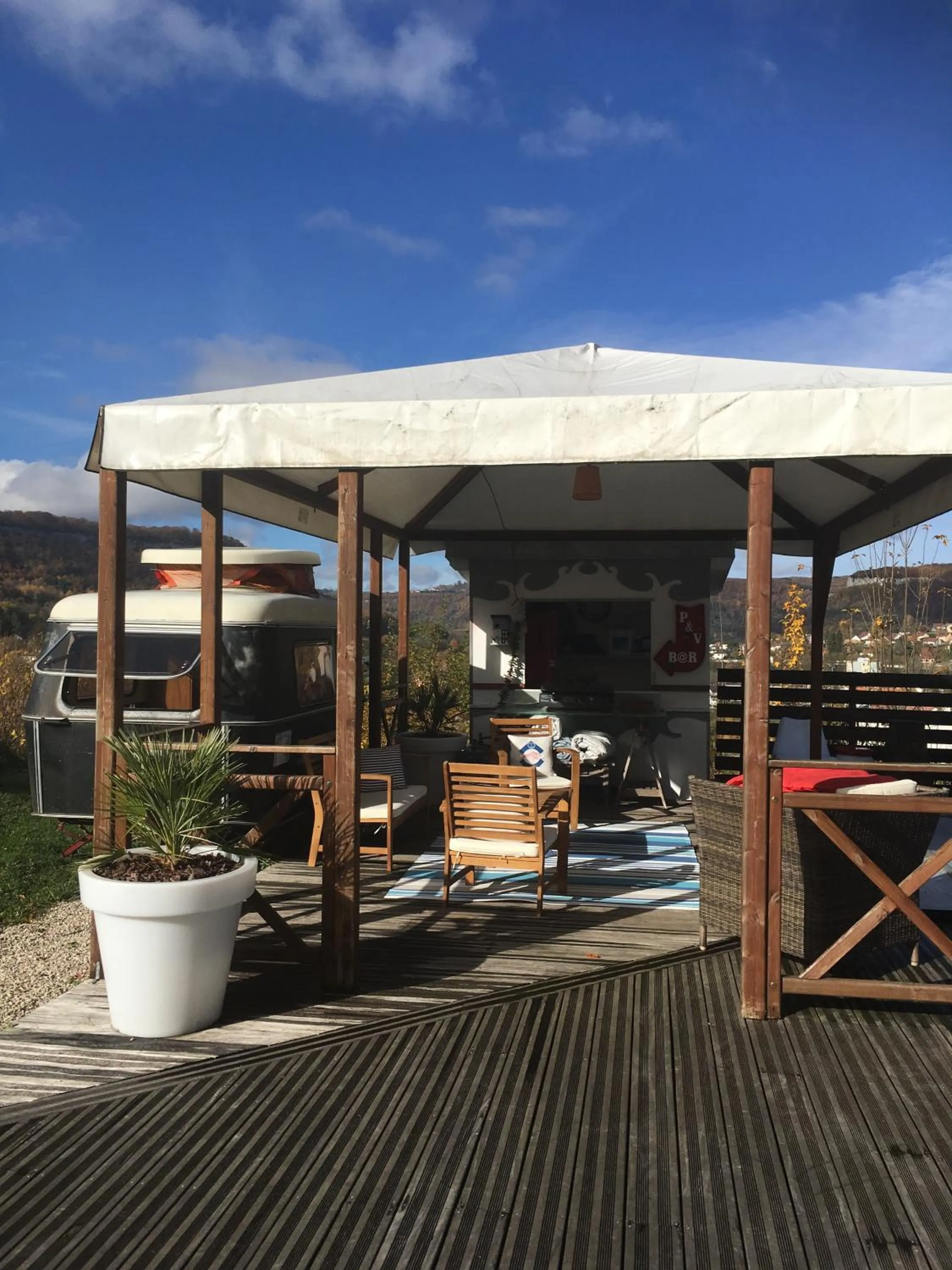 BBQ facilities in B&B Les Hauts d'Ornans