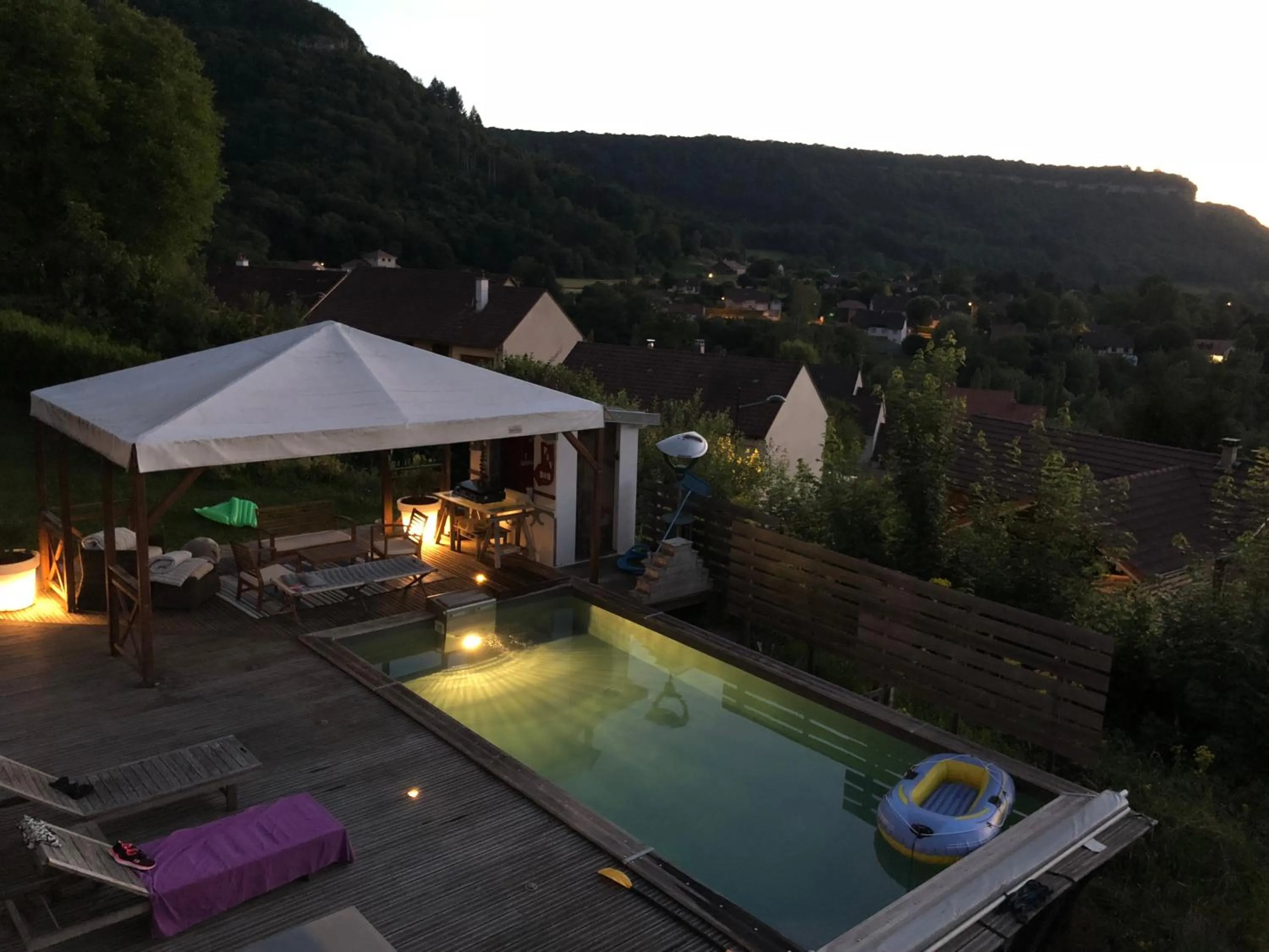 Property building in B&B Les Hauts d'Ornans