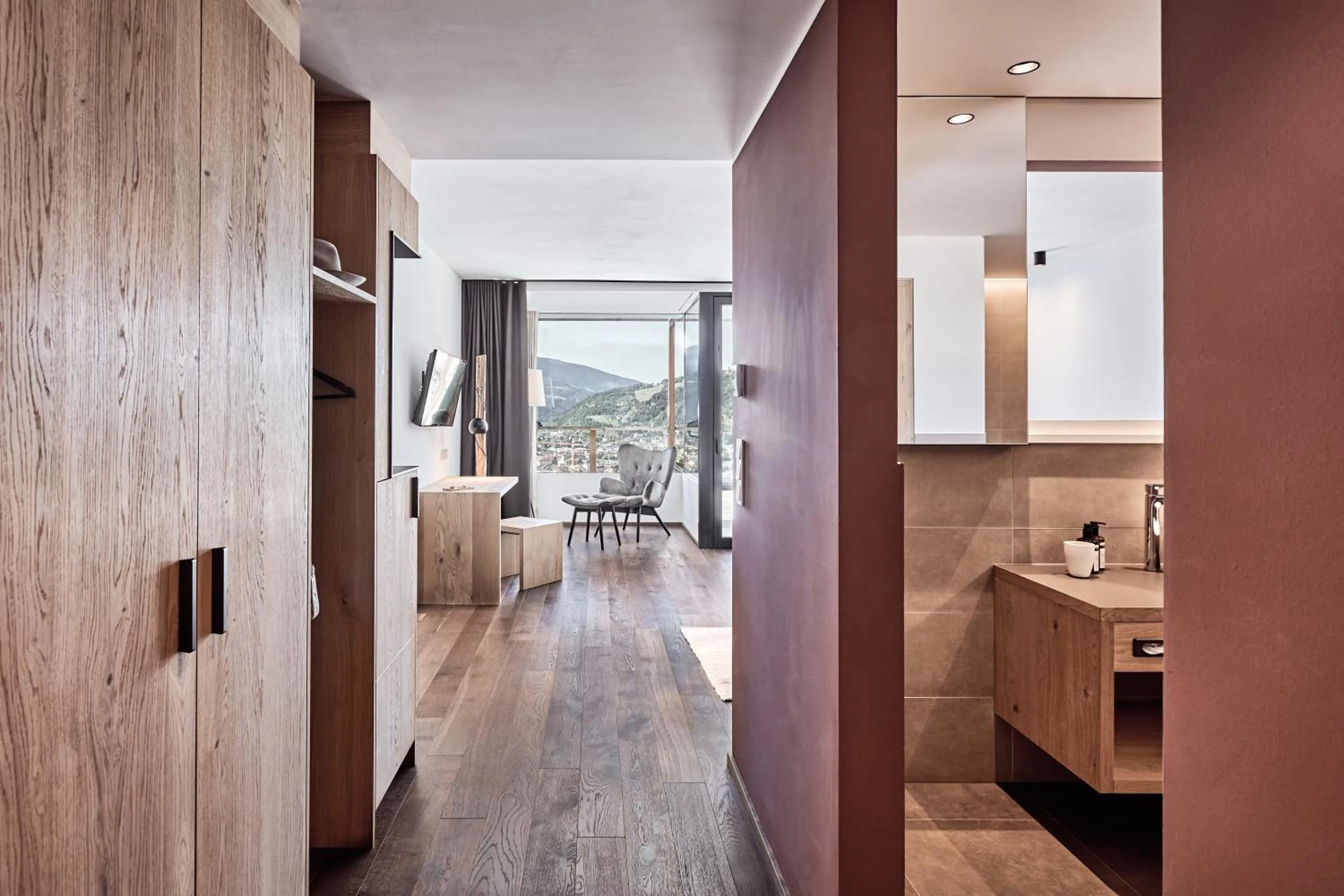 City view, Bed in Haller Suites & Restaurant