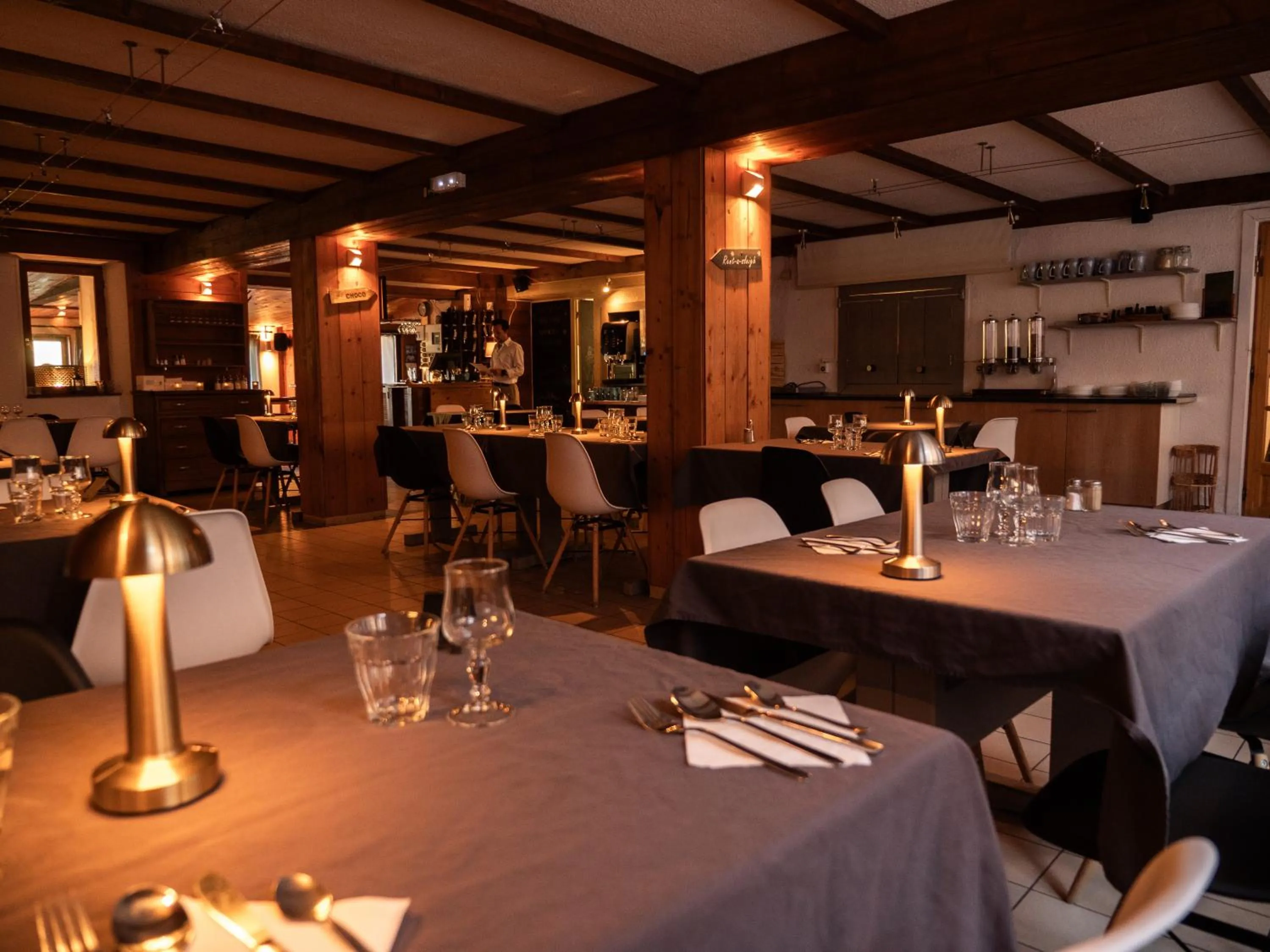 Restaurant/places to eat in Hotel Chalet du Crey