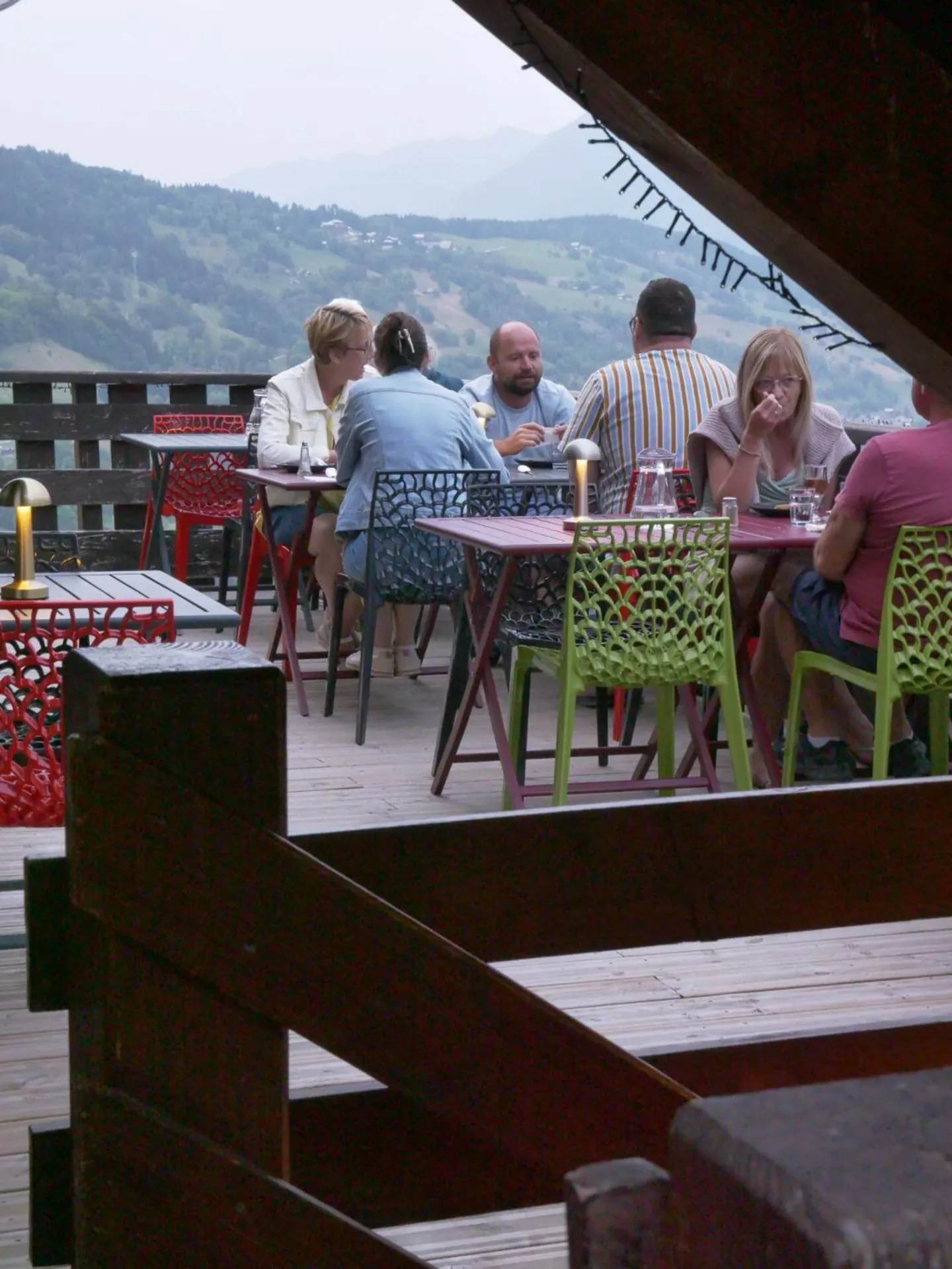 Balcony/Terrace in Hotel Chalet du Crey