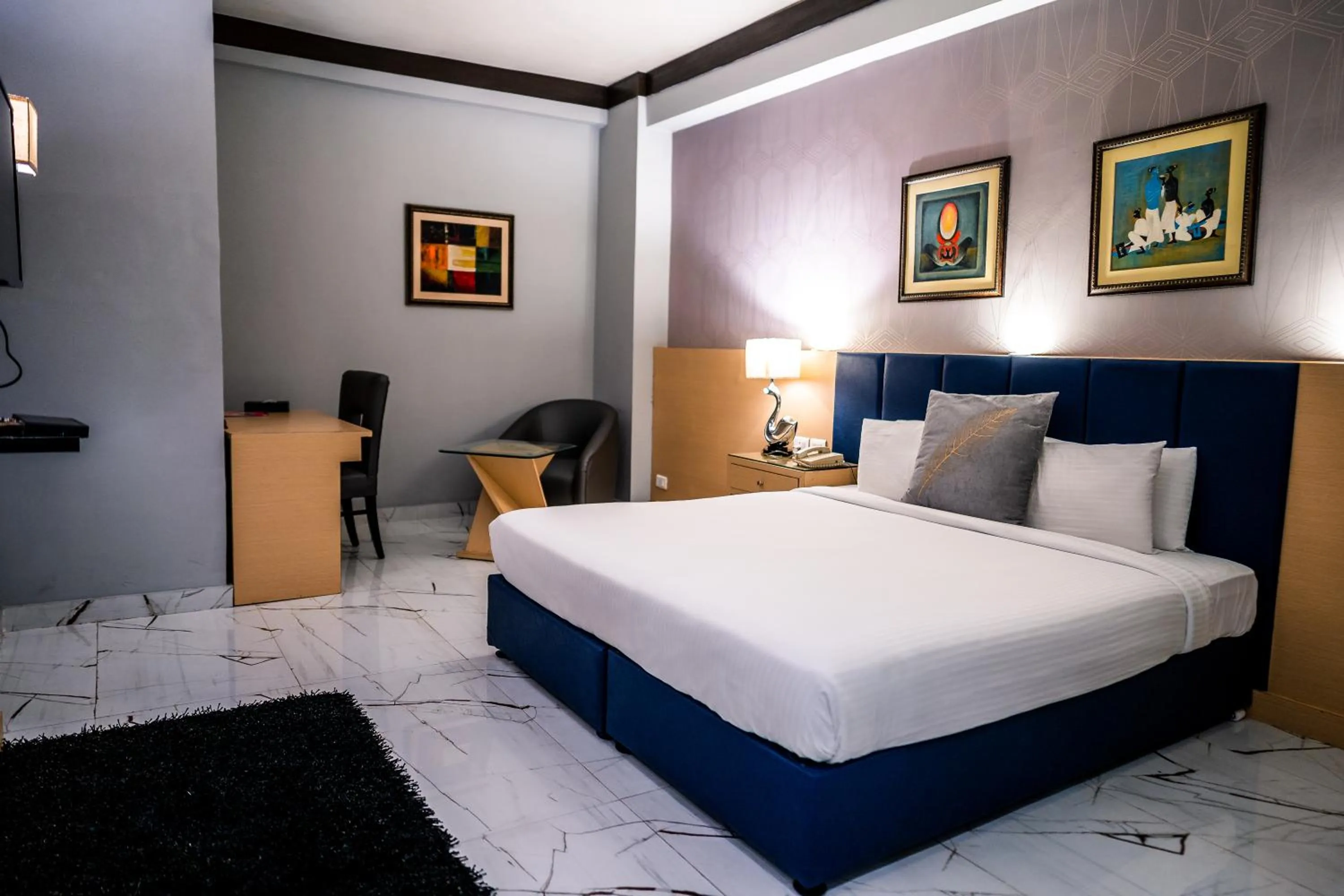 Bed in Hotel Pal Heights