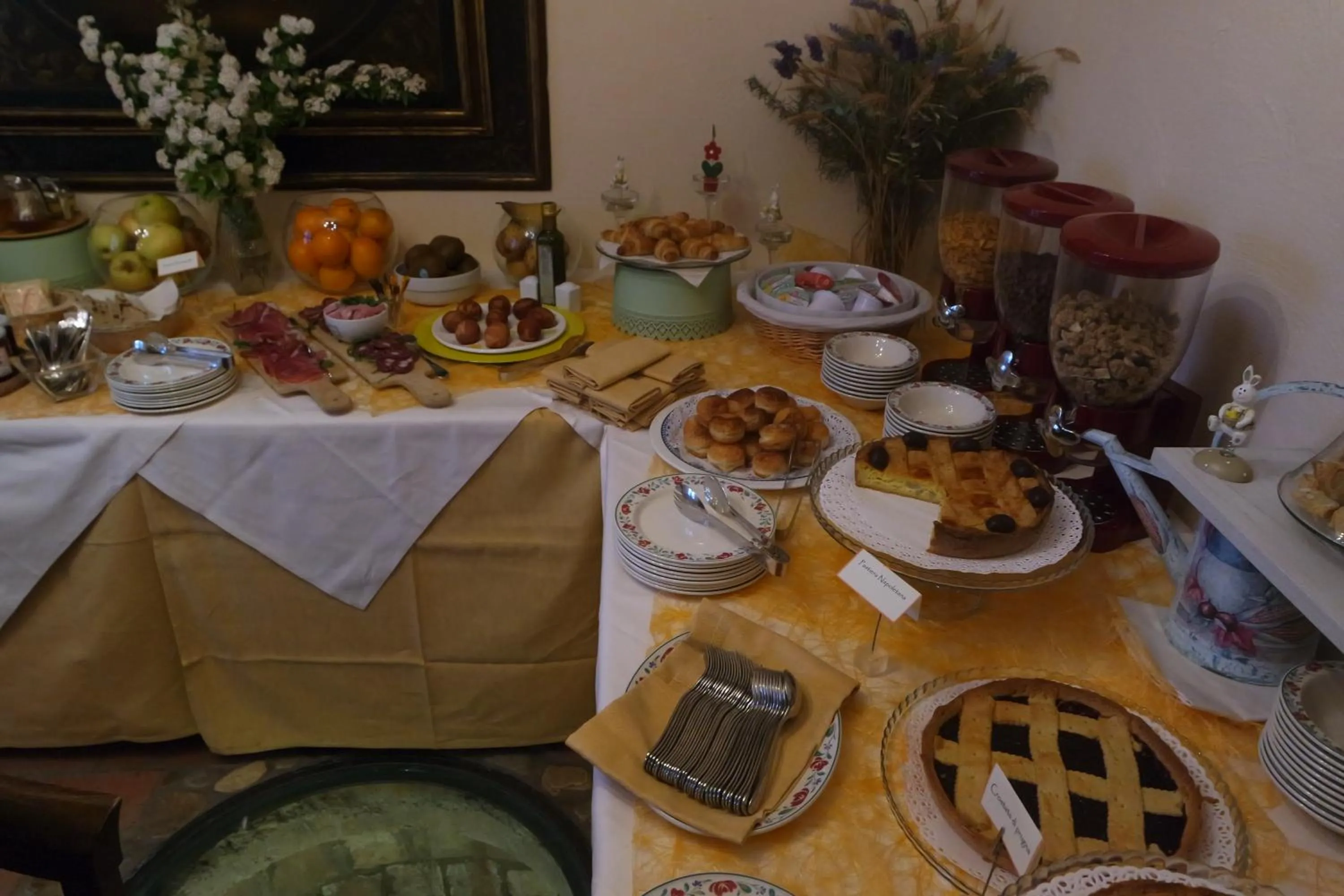 Food and drinks in Locanda Antiche Macine