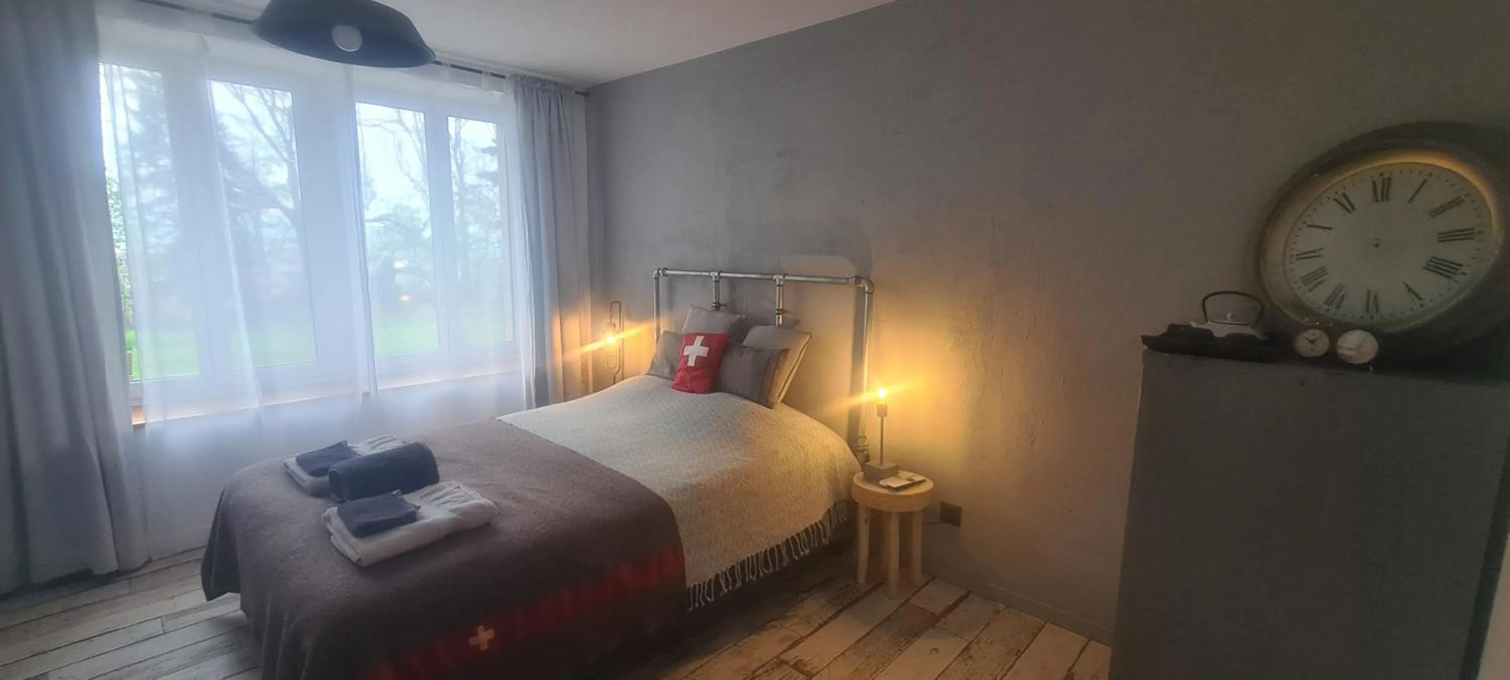 Bed in La Ferme des Arêtes