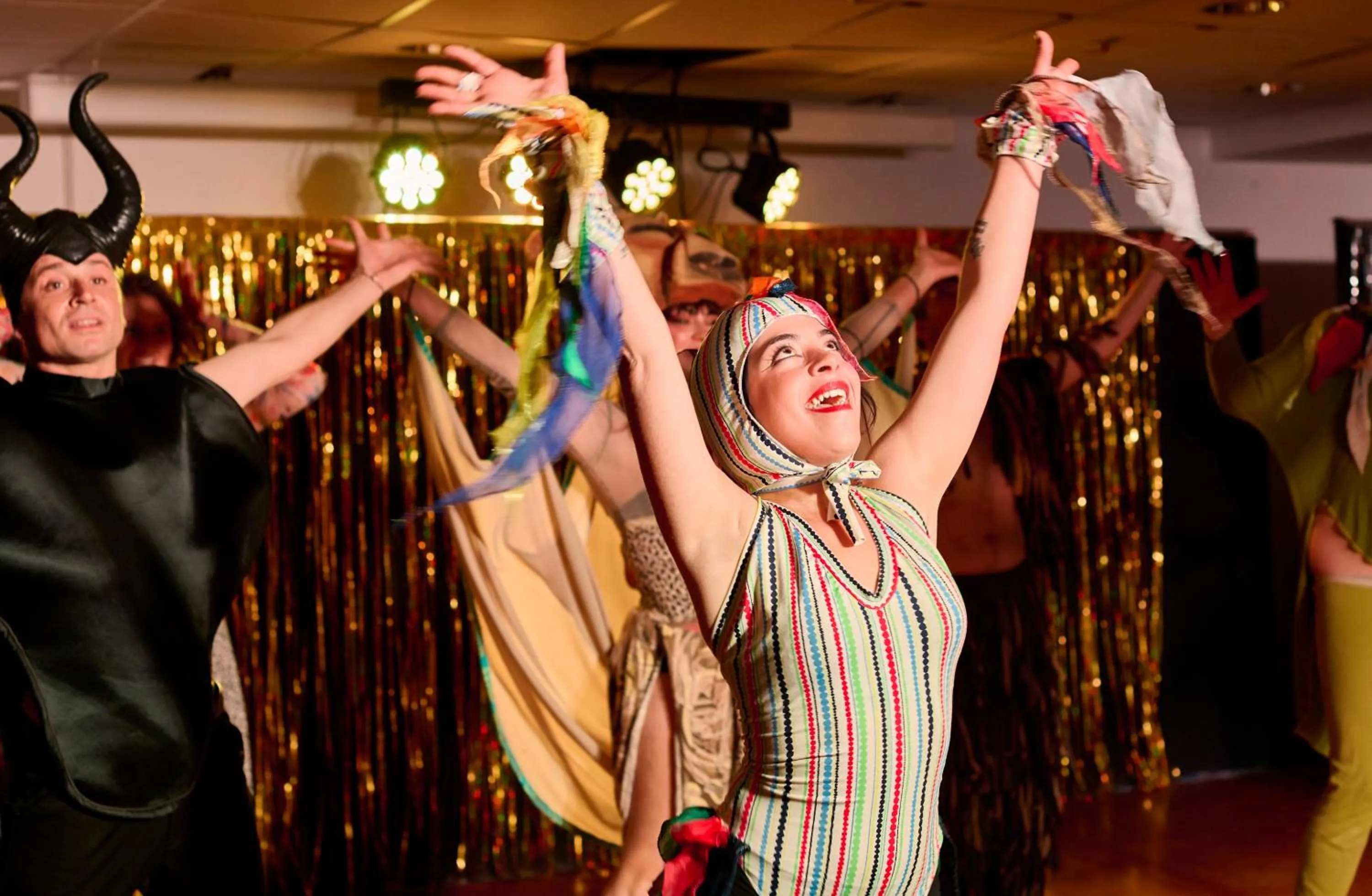 Evening entertainment in Hotel Sansicario Majestic