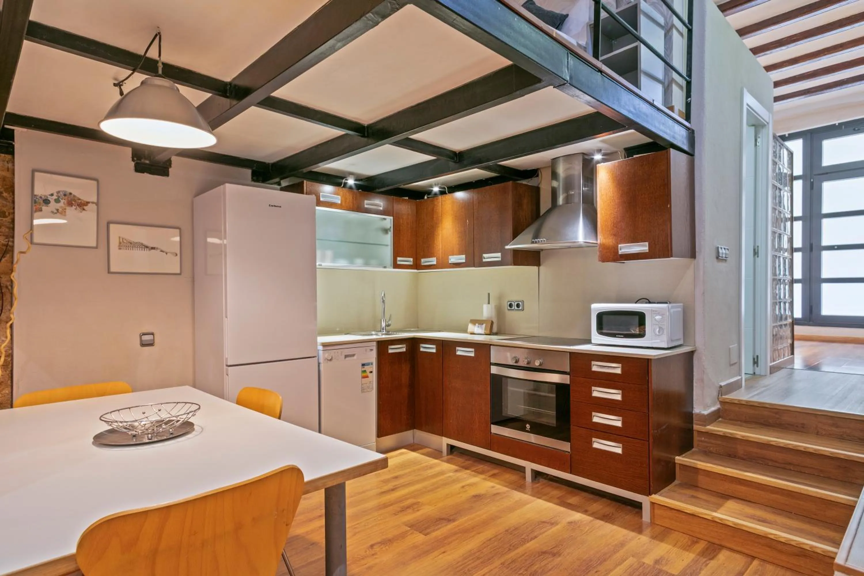 Kitchen or kitchenette in Alcam Loft Grassot
