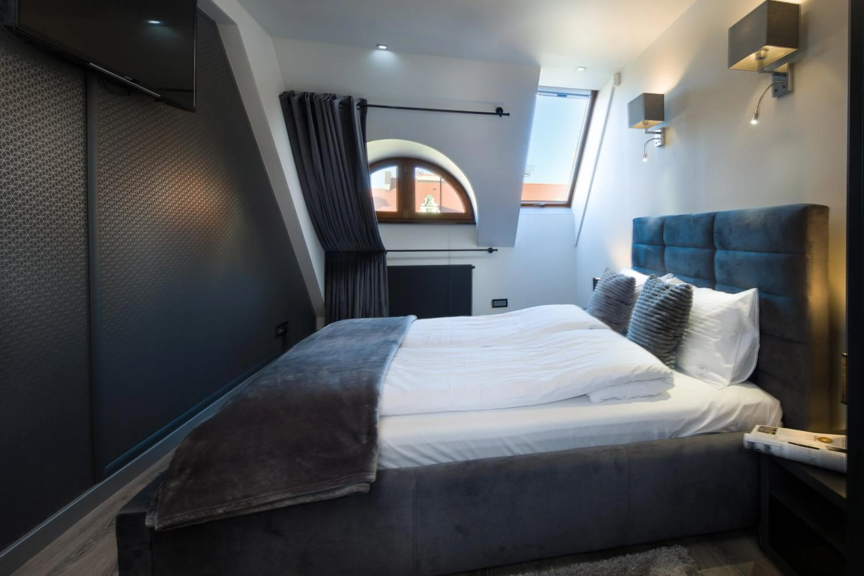 Bed in Aparthotel New Lux