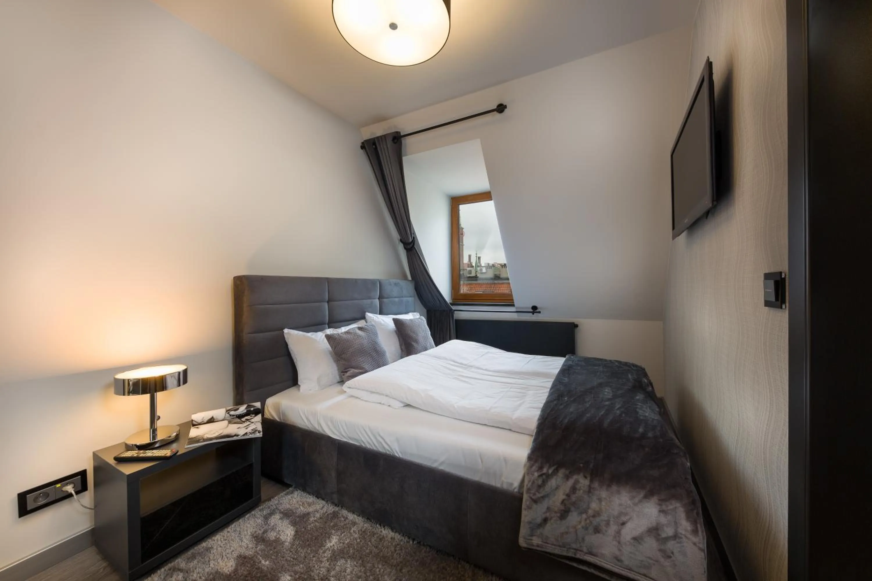 Bedroom, Bed in Aparthotel New Lux