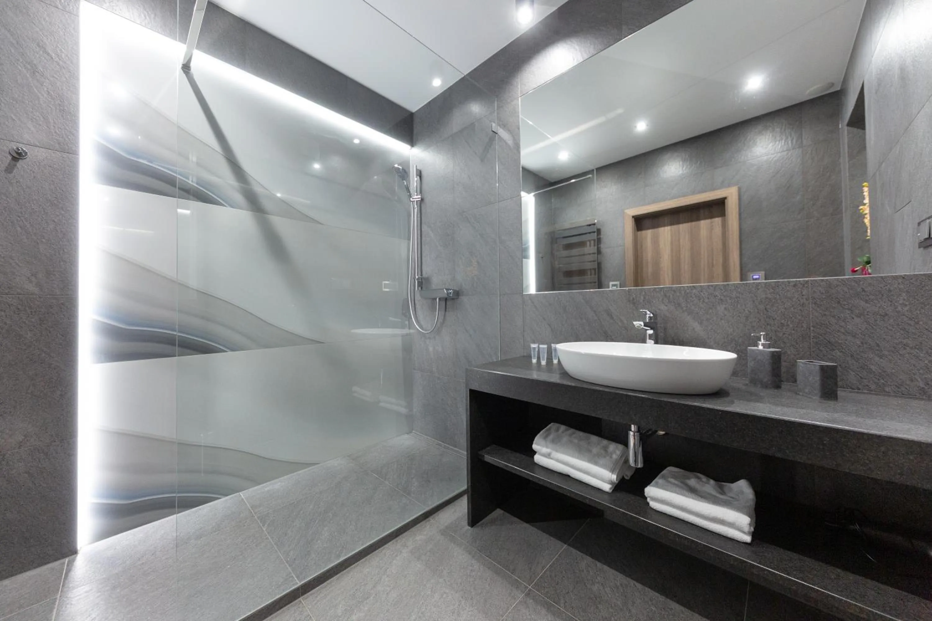 Shower in Aparthotel New Lux