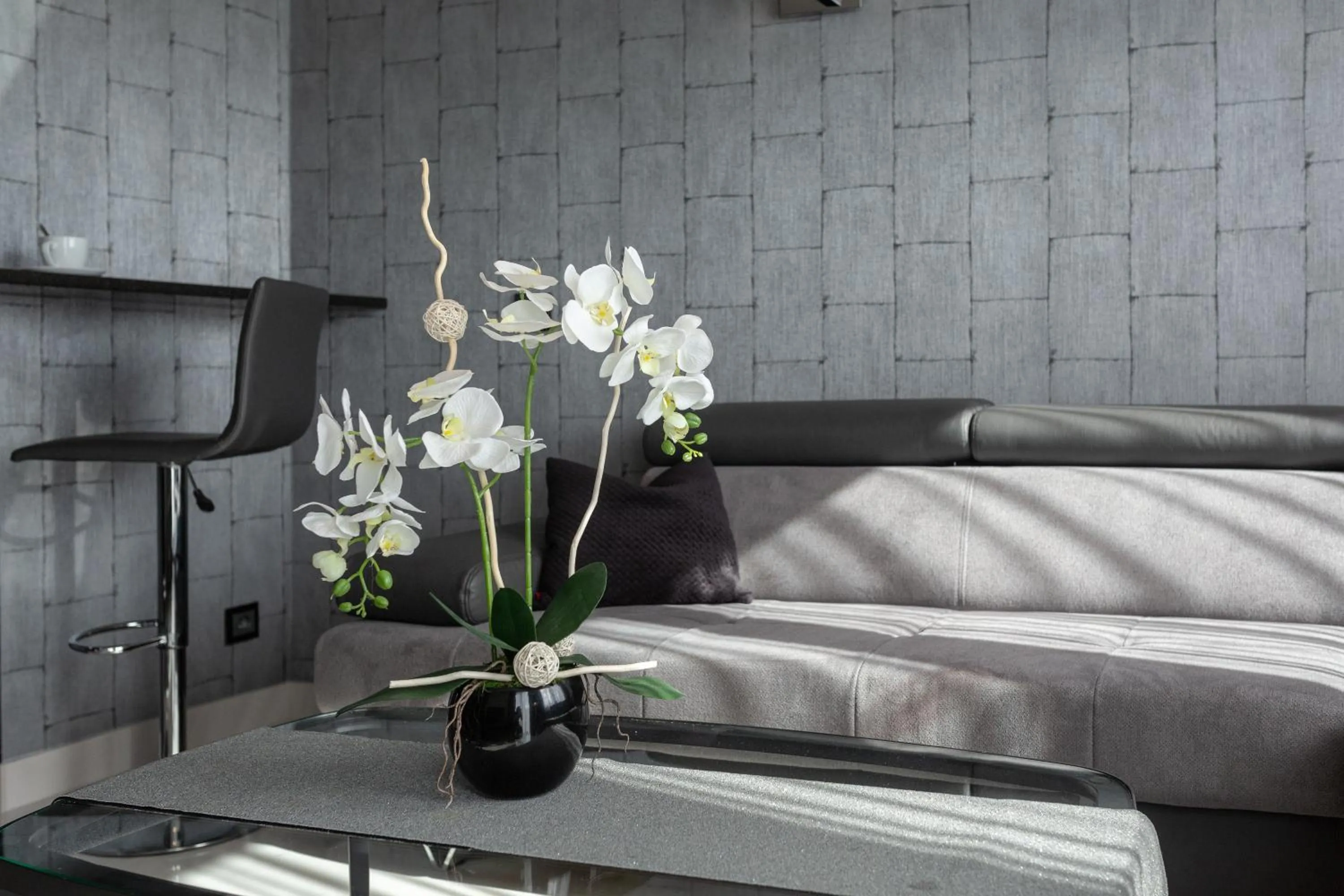 Living room, Bed in Aparthotel New Lux