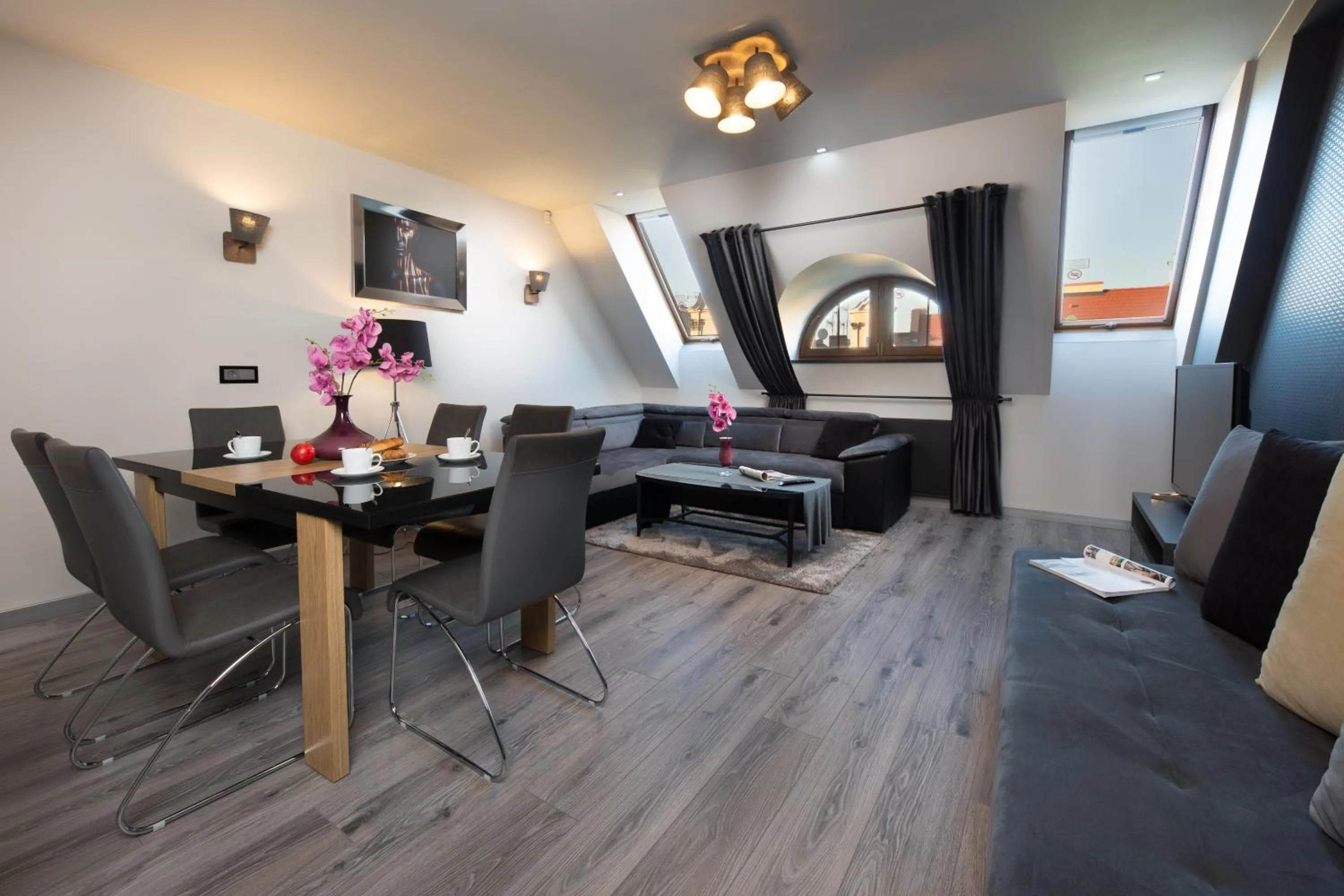 Living room in Aparthotel New Lux