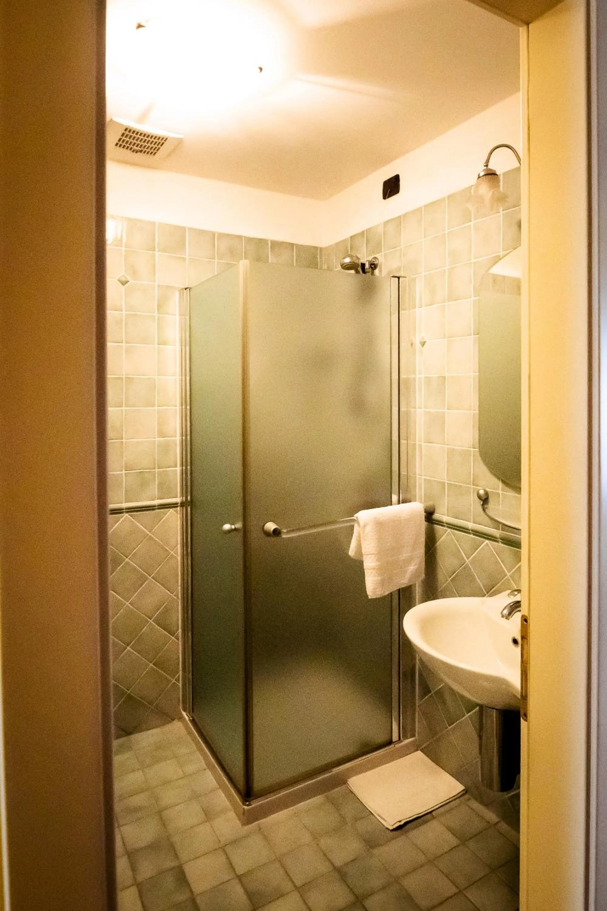 Bathroom in Hotel Al Poggio Verde