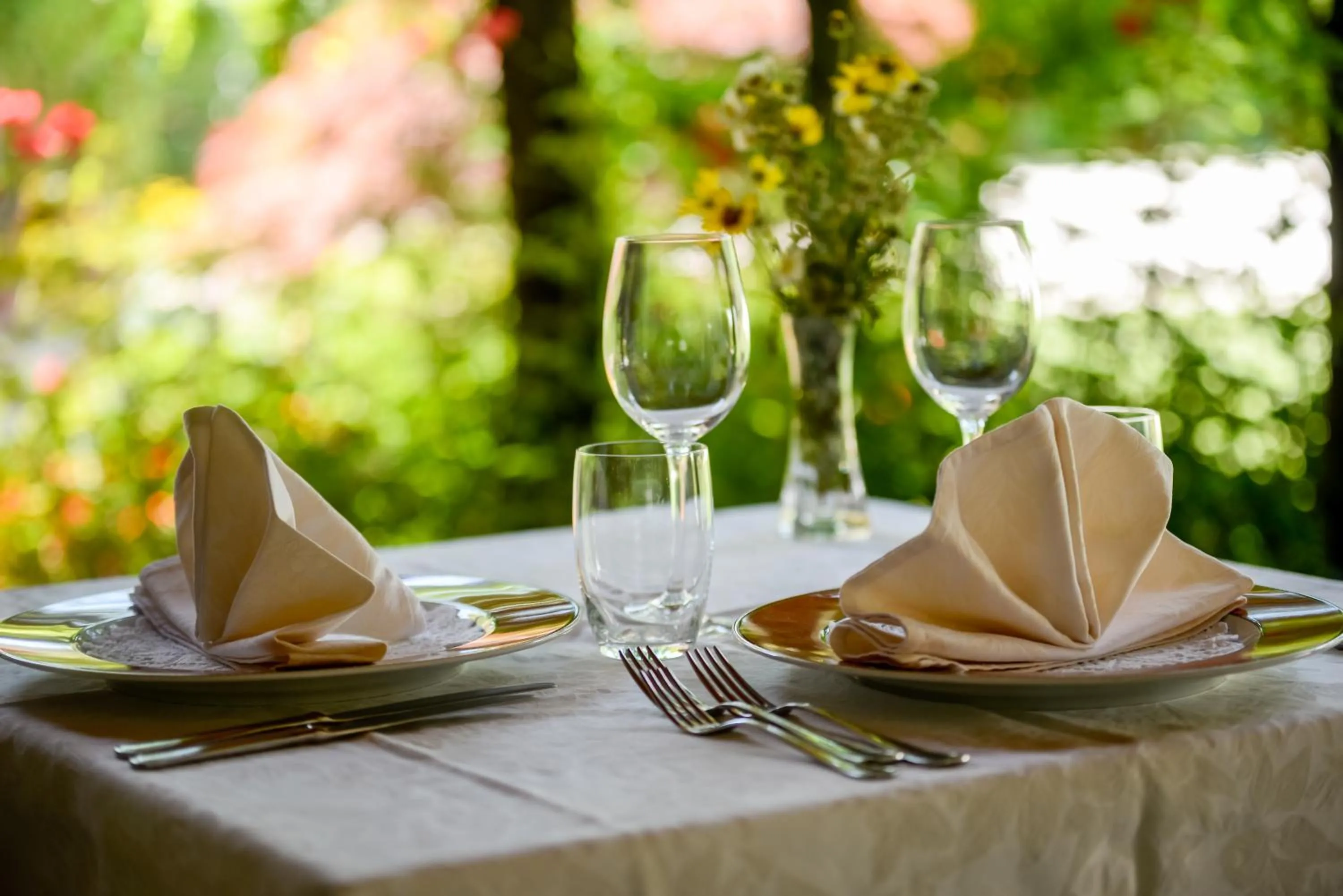 Patio in Hotel Al Poggio Verde
