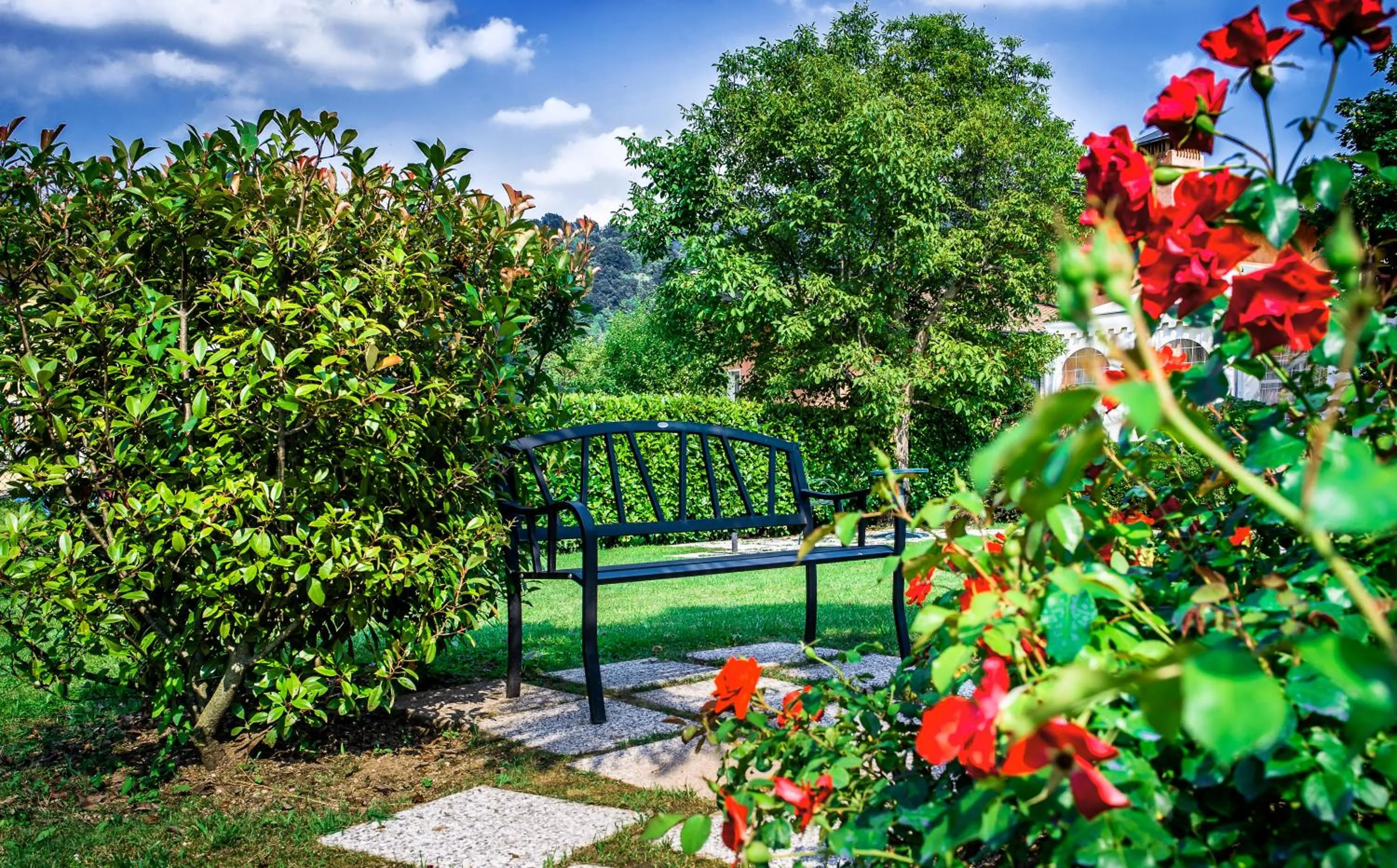 Garden in Hotel Al Poggio Verde