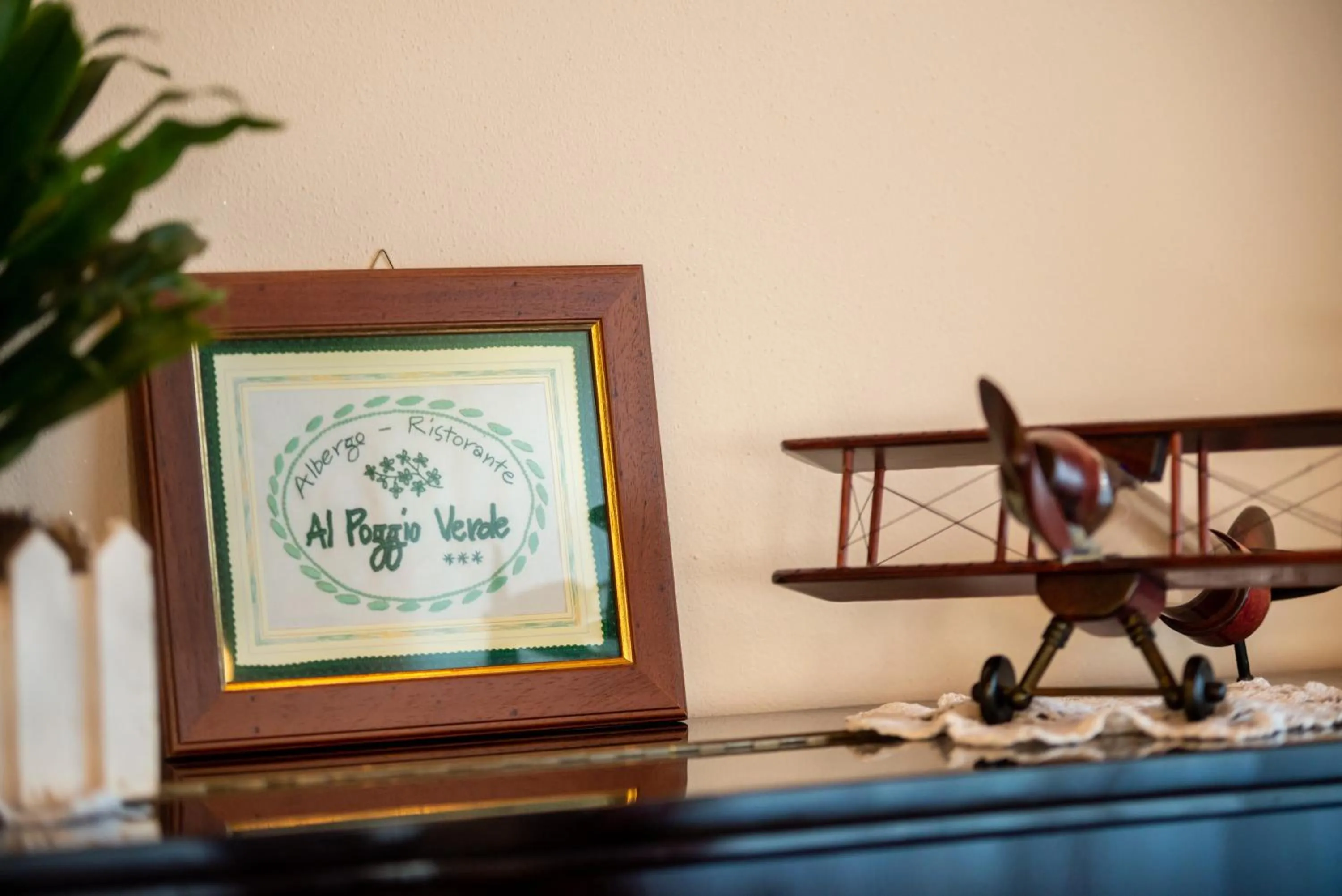 Decorative detail in Hotel Al Poggio Verde