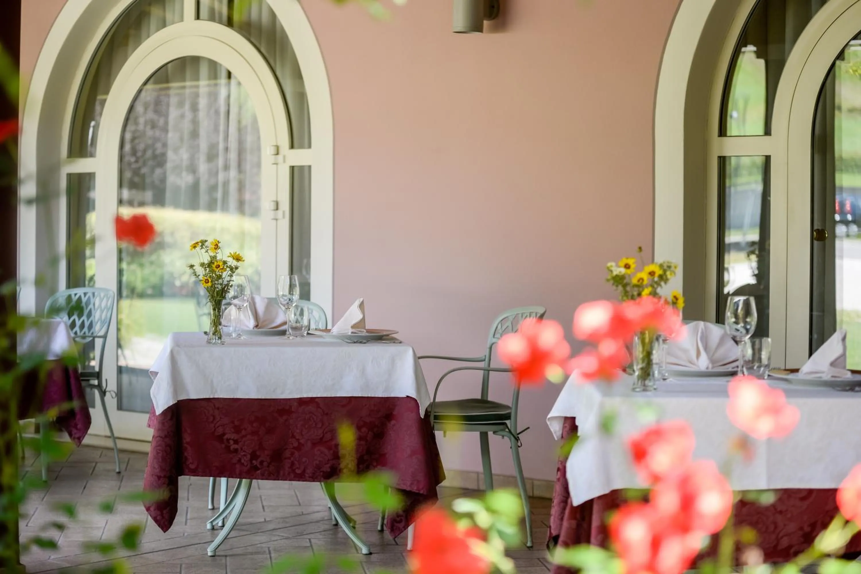 Patio in Hotel Al Poggio Verde