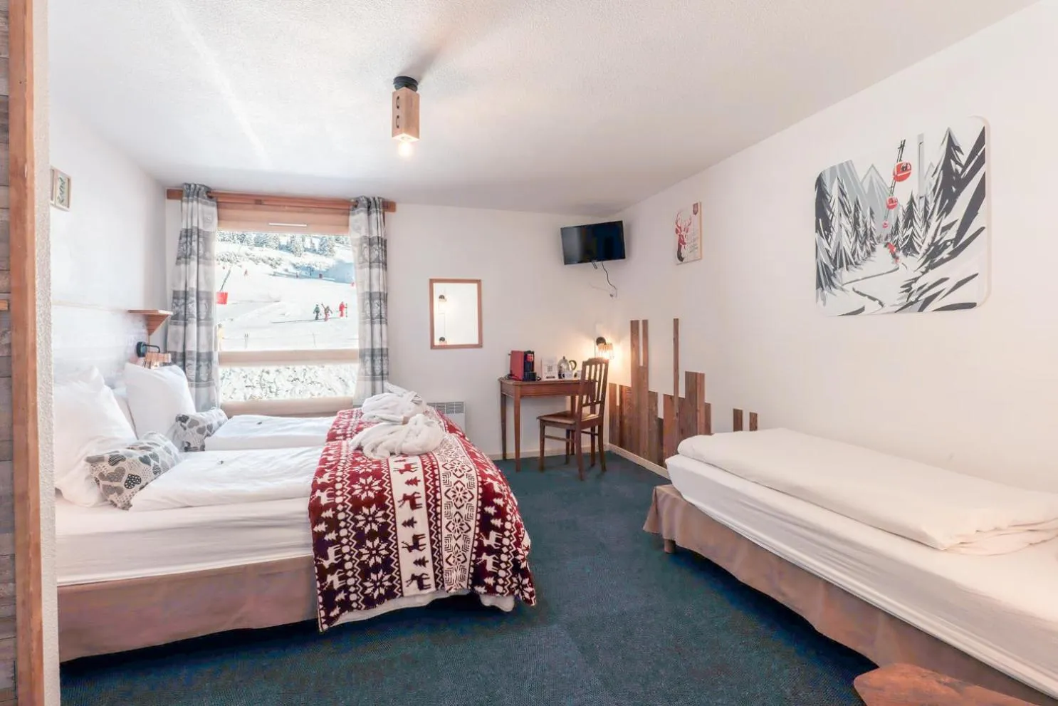 Bed in L'Escale (accès en télécabine)