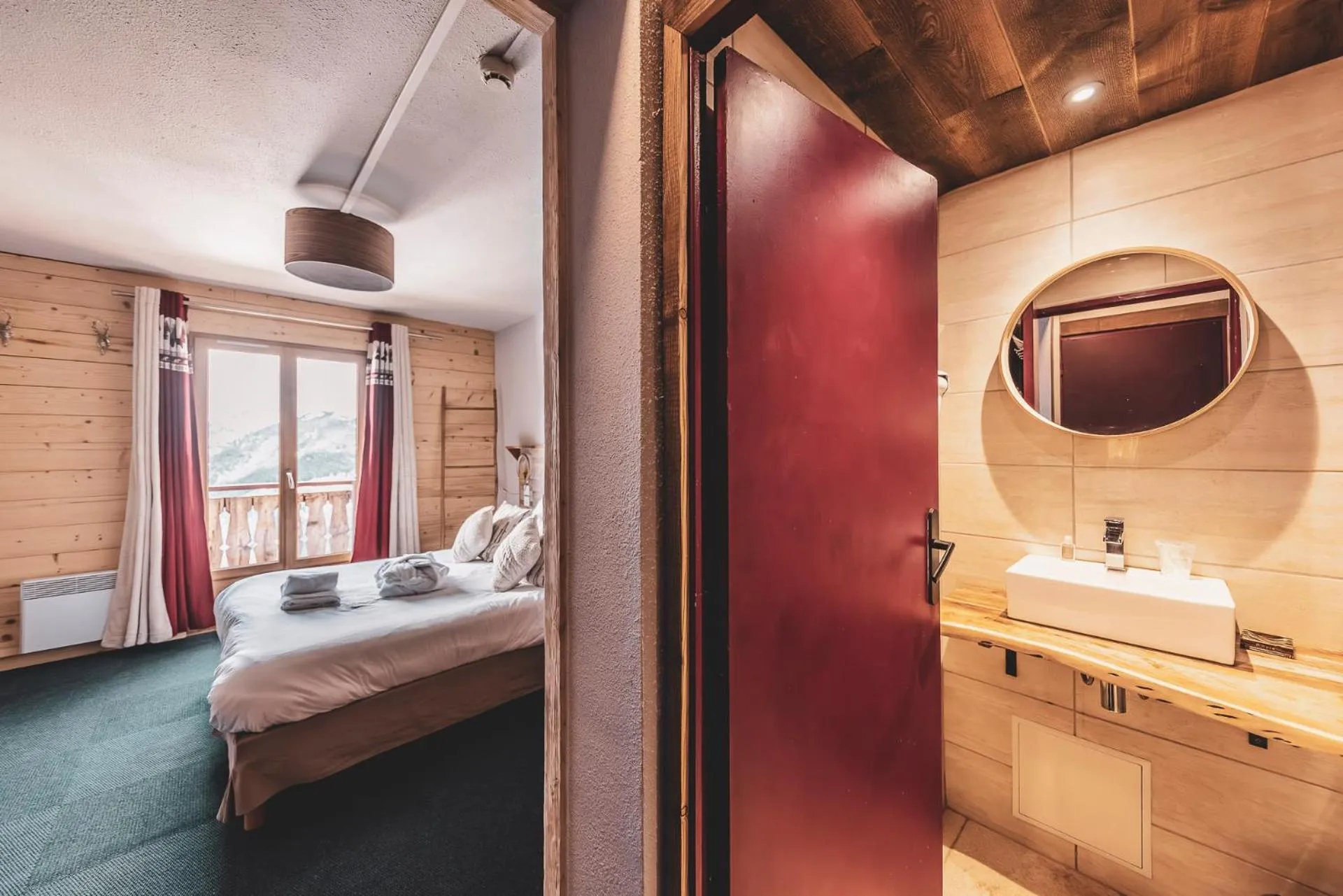 Bed in L'Escale (accès en télécabine)