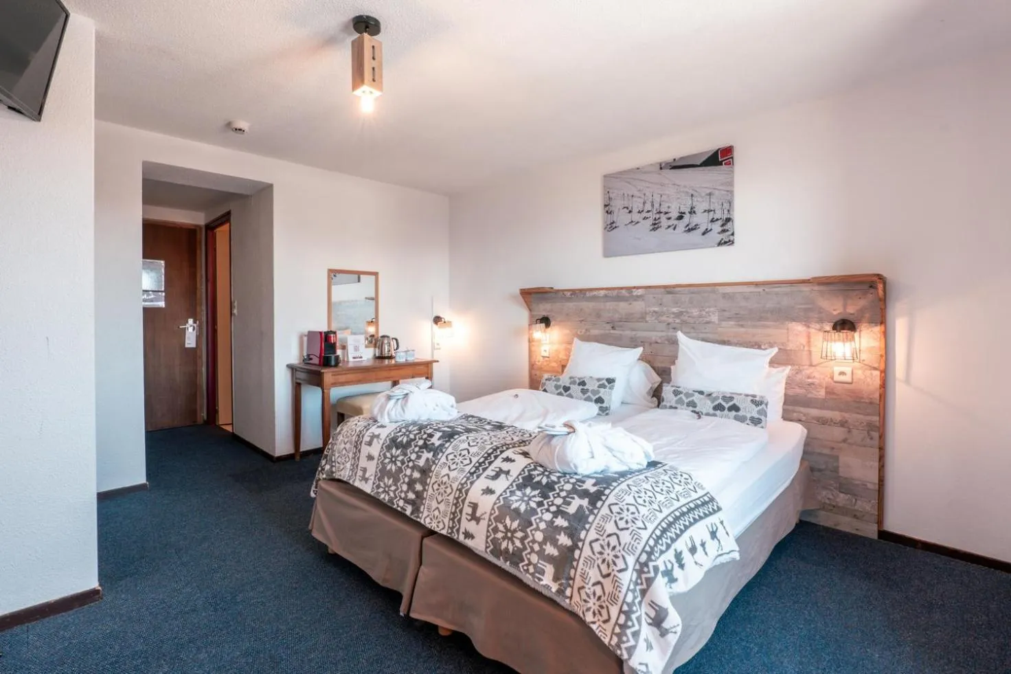 Bed in L'Escale (accès en télécabine)