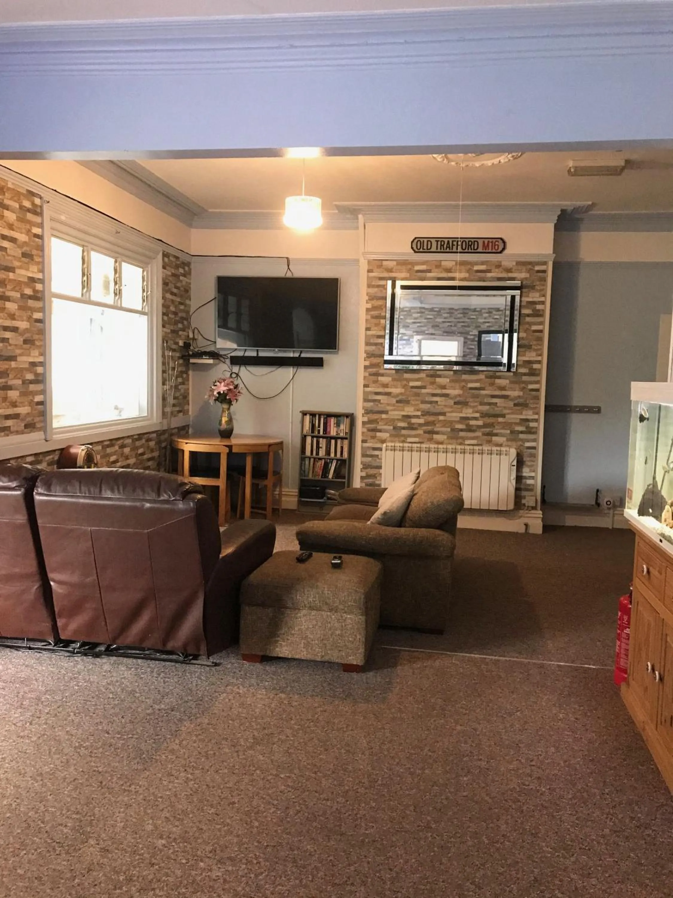 Communal lounge/ TV room in The Craigside