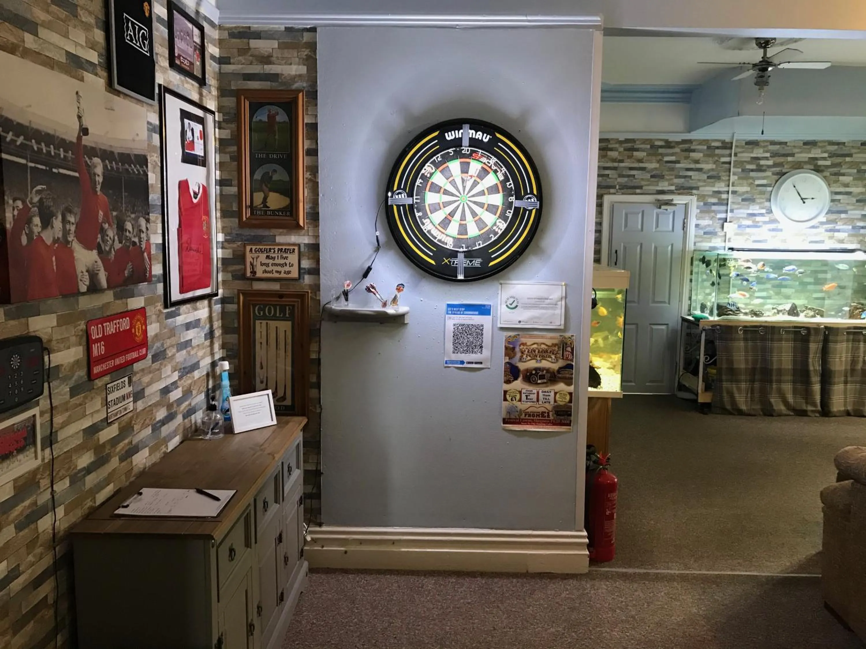 Communal lounge/ TV room in The Craigside