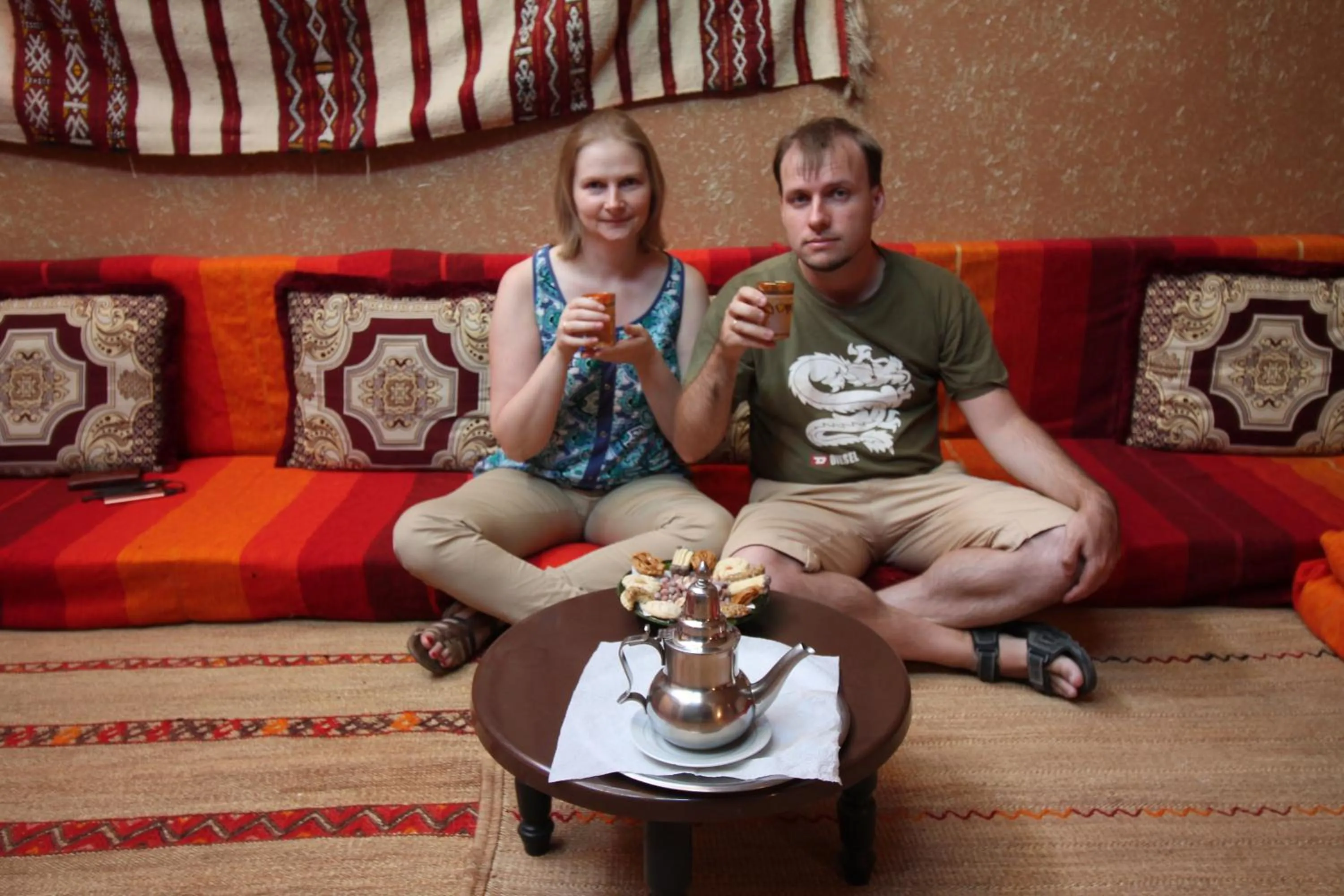 Bird's eye view in Kasbah Valentine