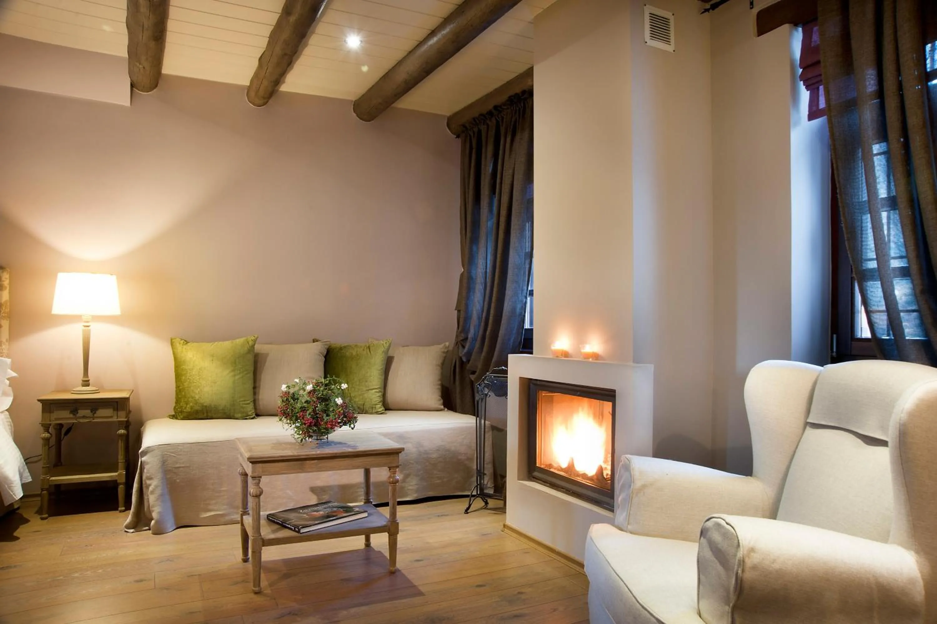 Seating area in Aberratio Boutique Hotel