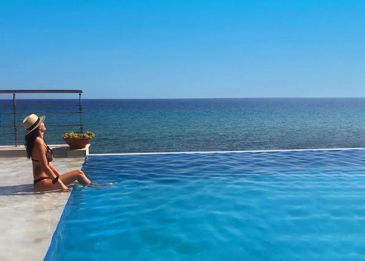 Pool view in Tsamis Zante Suites