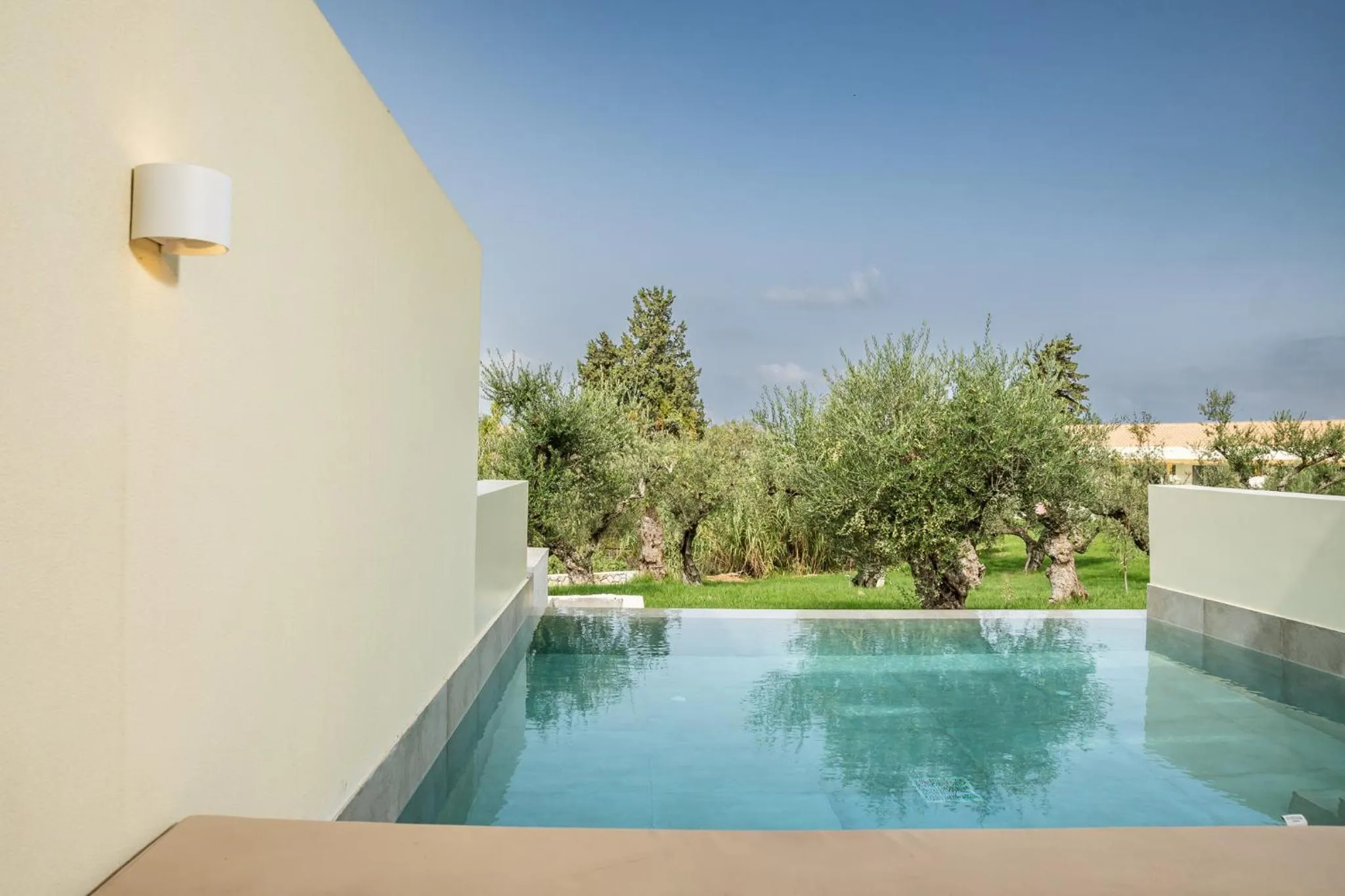 Pool view in Tsamis Zante Suites