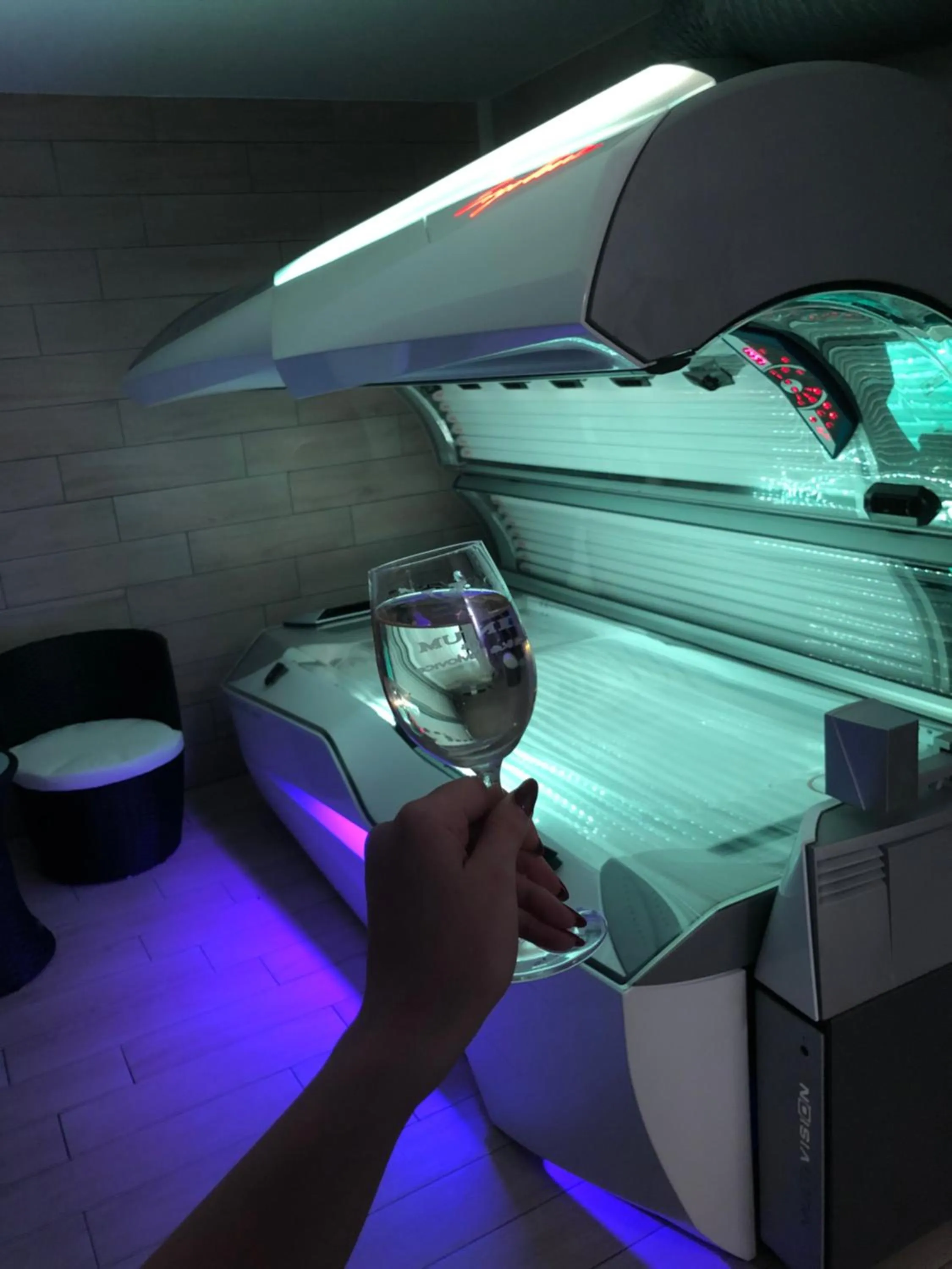 Solarium in Hotel Alf