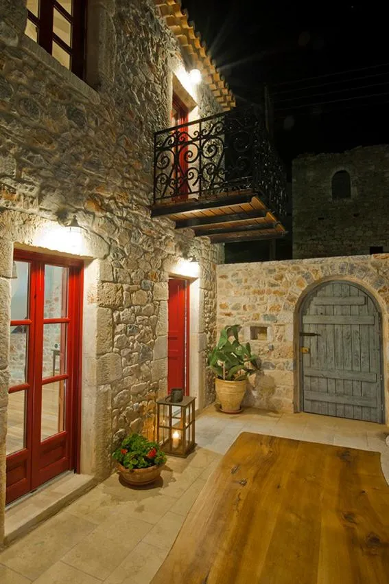 Balcony/Terrace in Limeni Villa