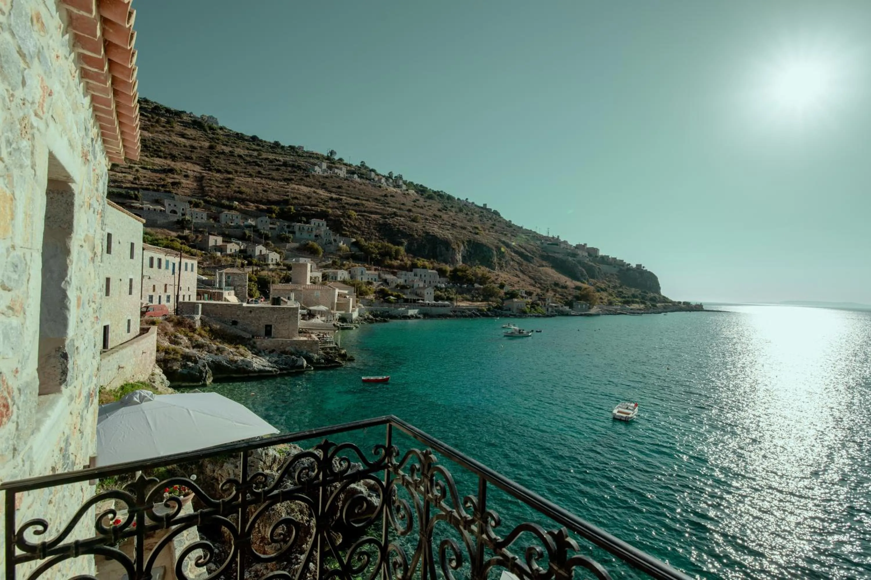 View (from property/room) in Limeni Villa