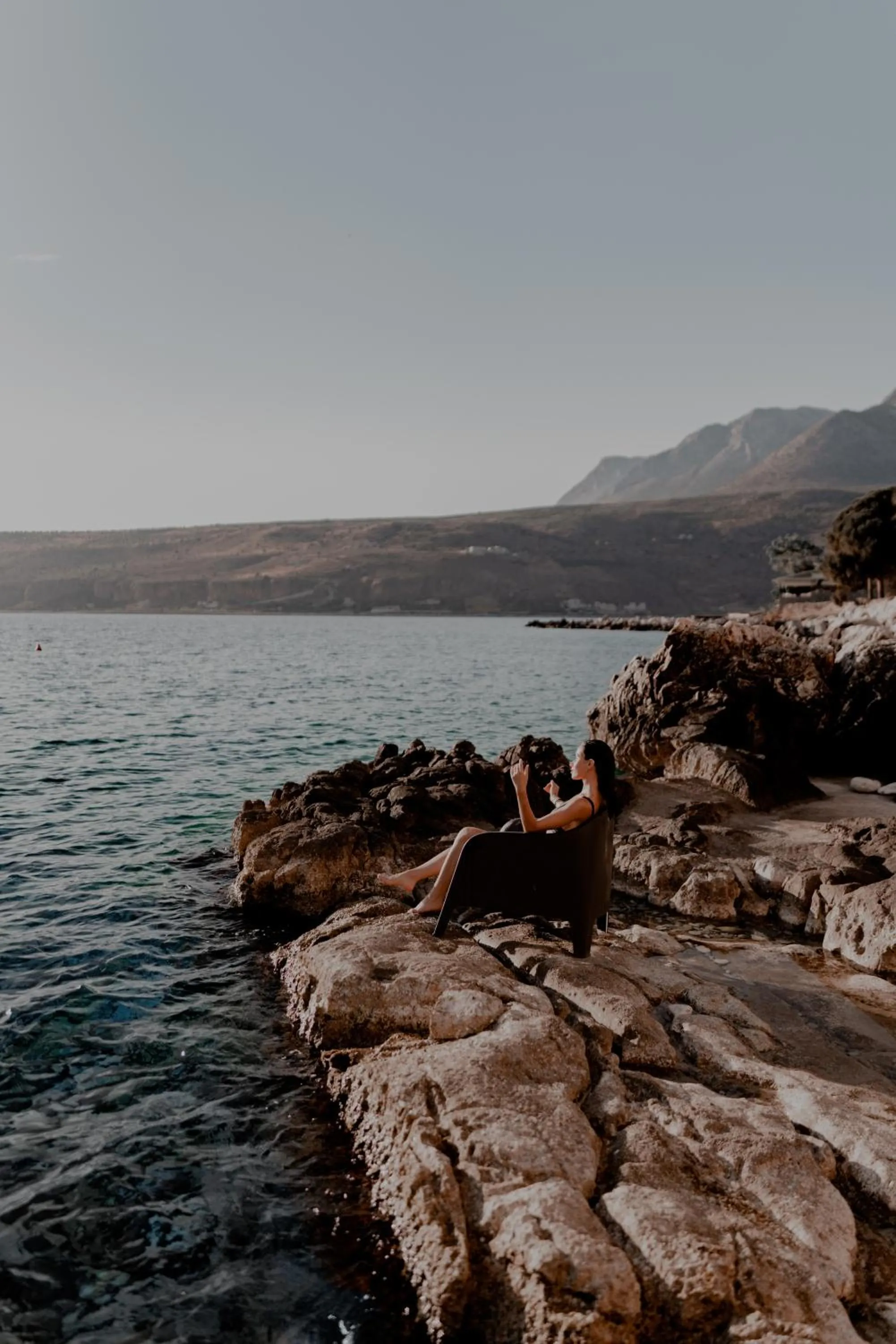 Natural landscape in Limeni Villa