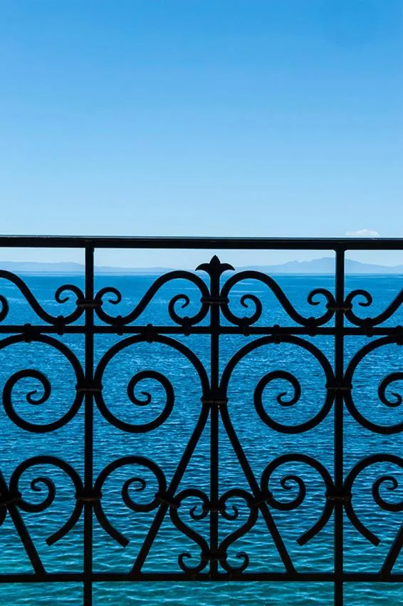 Balcony/Terrace in Limeni Villa