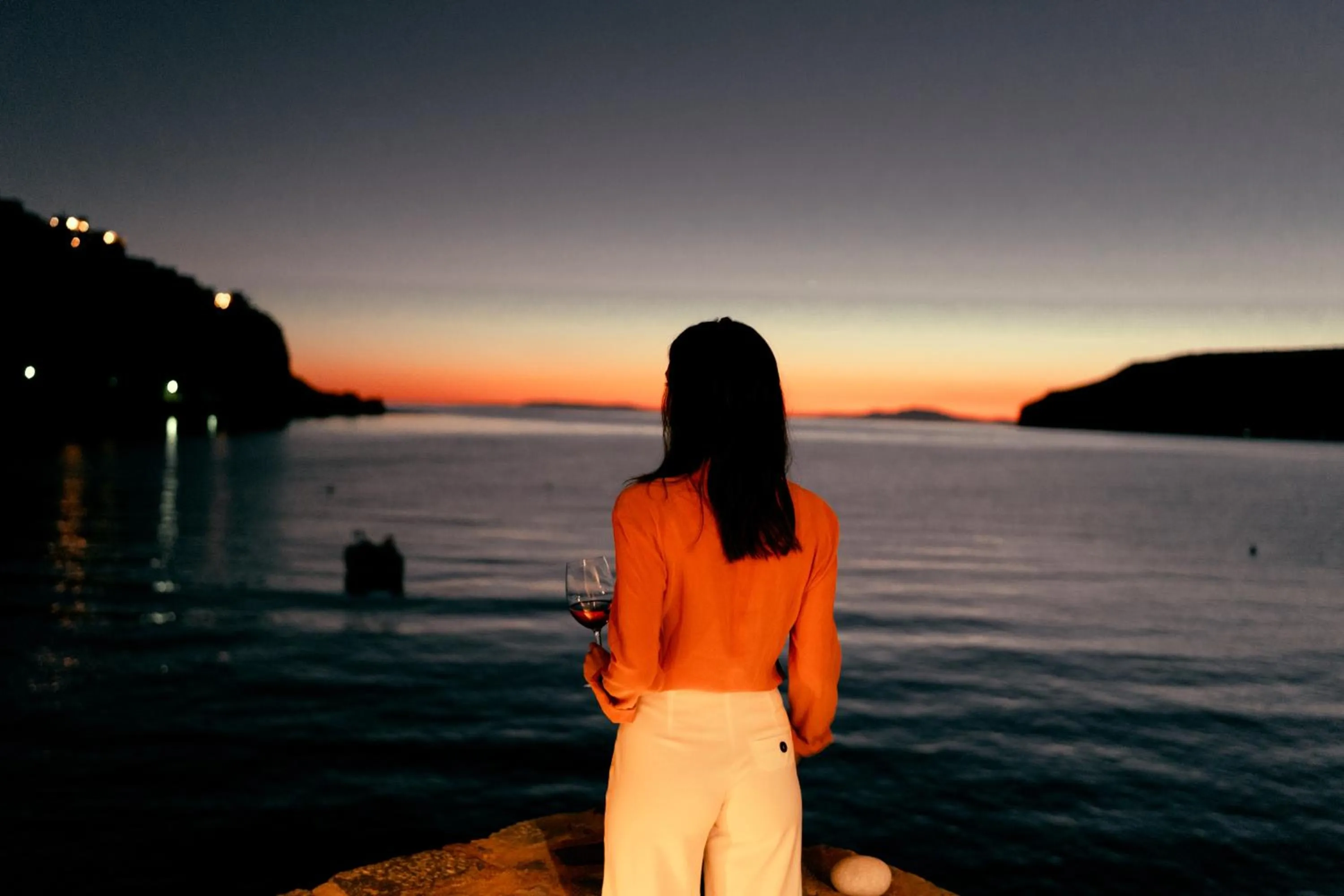 Balcony/Terrace in Limeni Villa