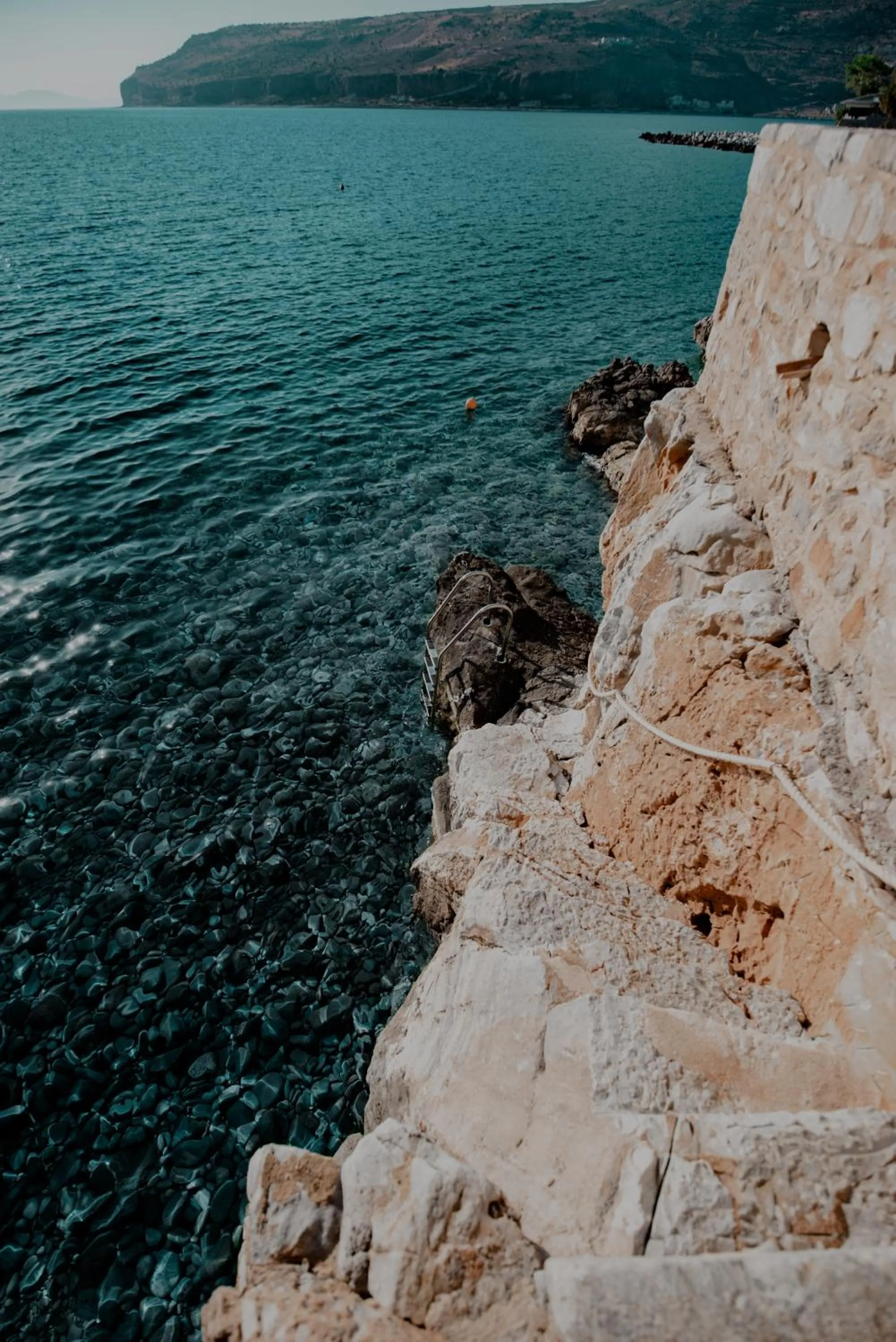 Natural landscape in Limeni Villa