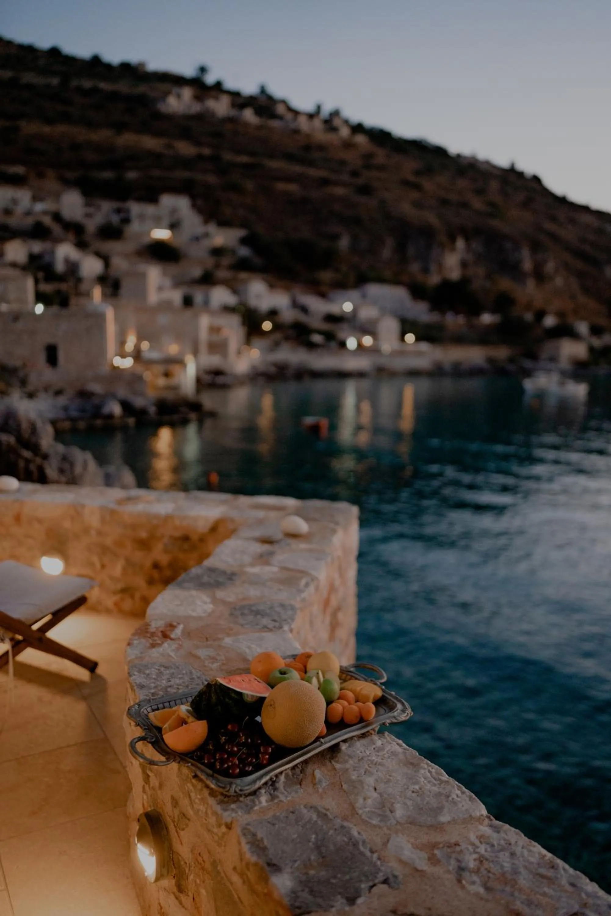 Balcony/Terrace in Limeni Villa