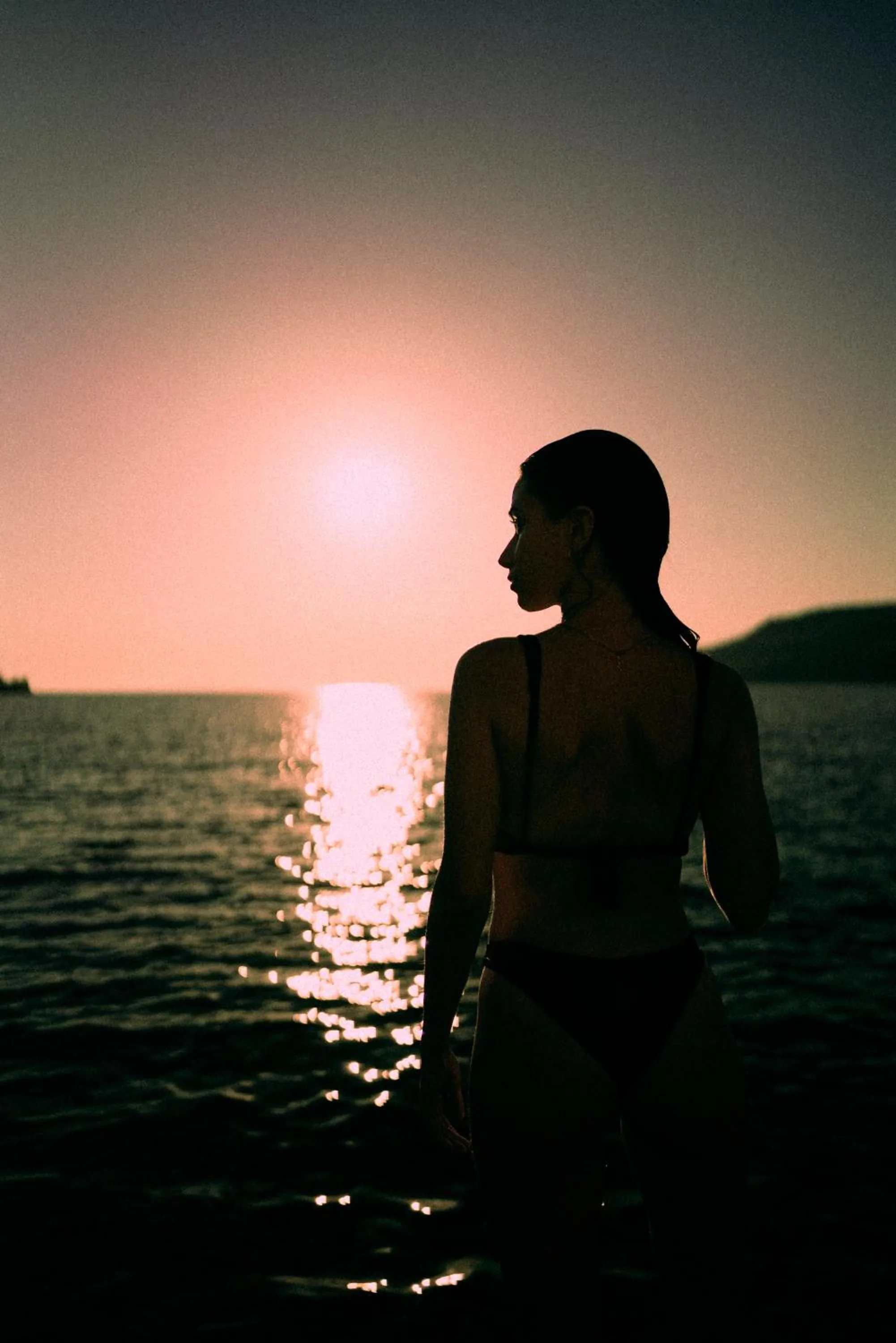 Sunset in Limeni Villa