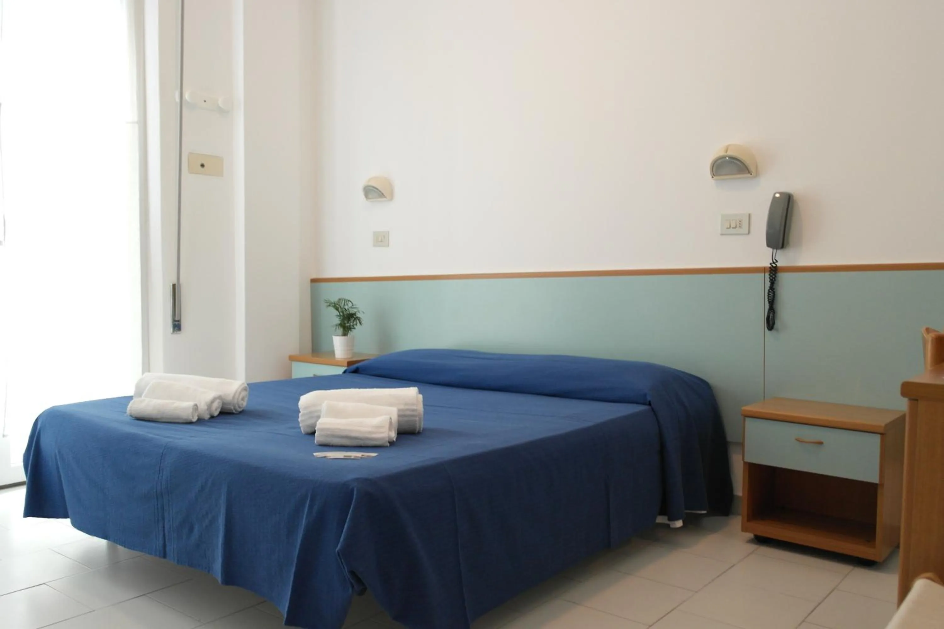 Bed in Hotel Excelsior