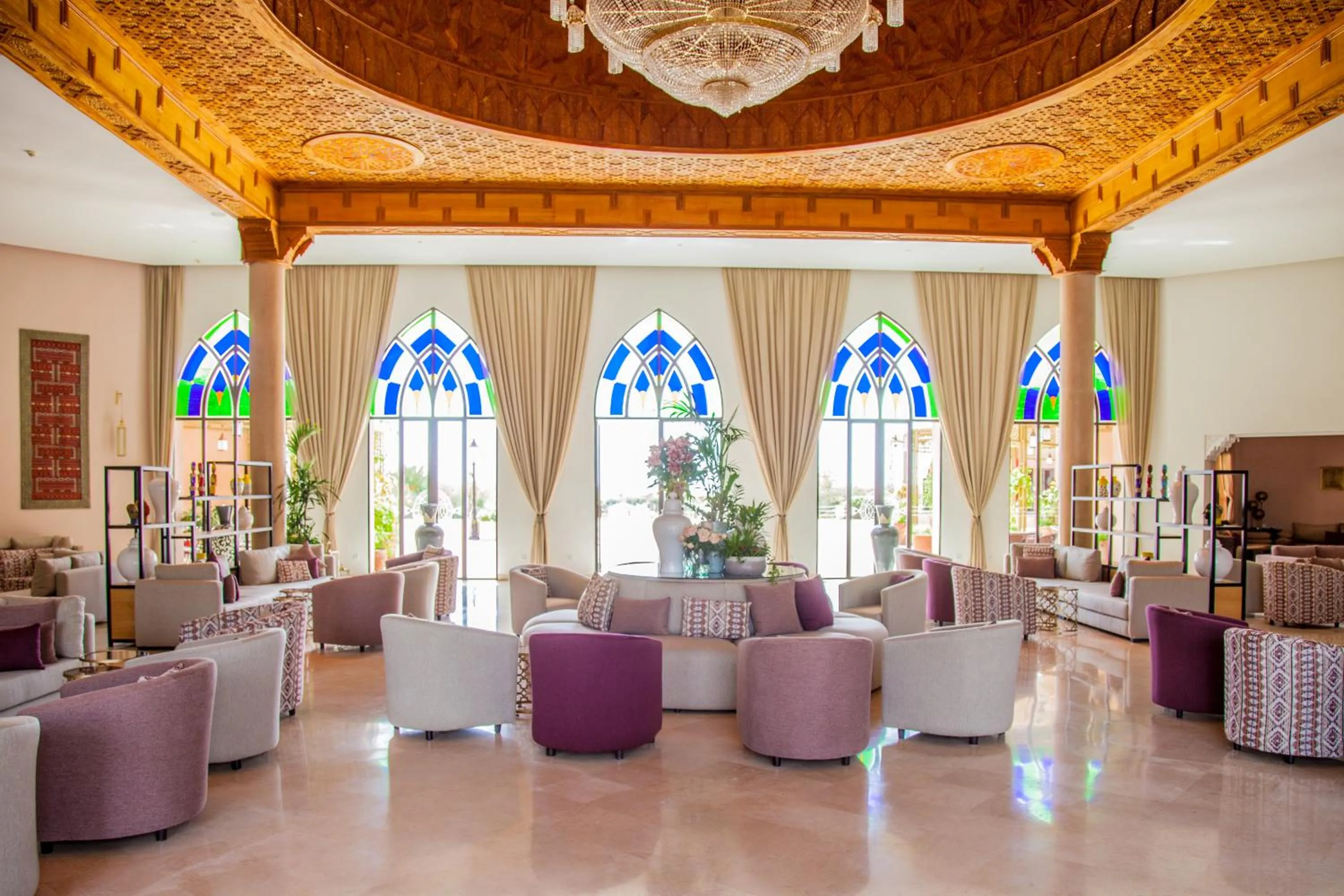 Lobby or reception in Marrakech Ryads Parc All inclusive