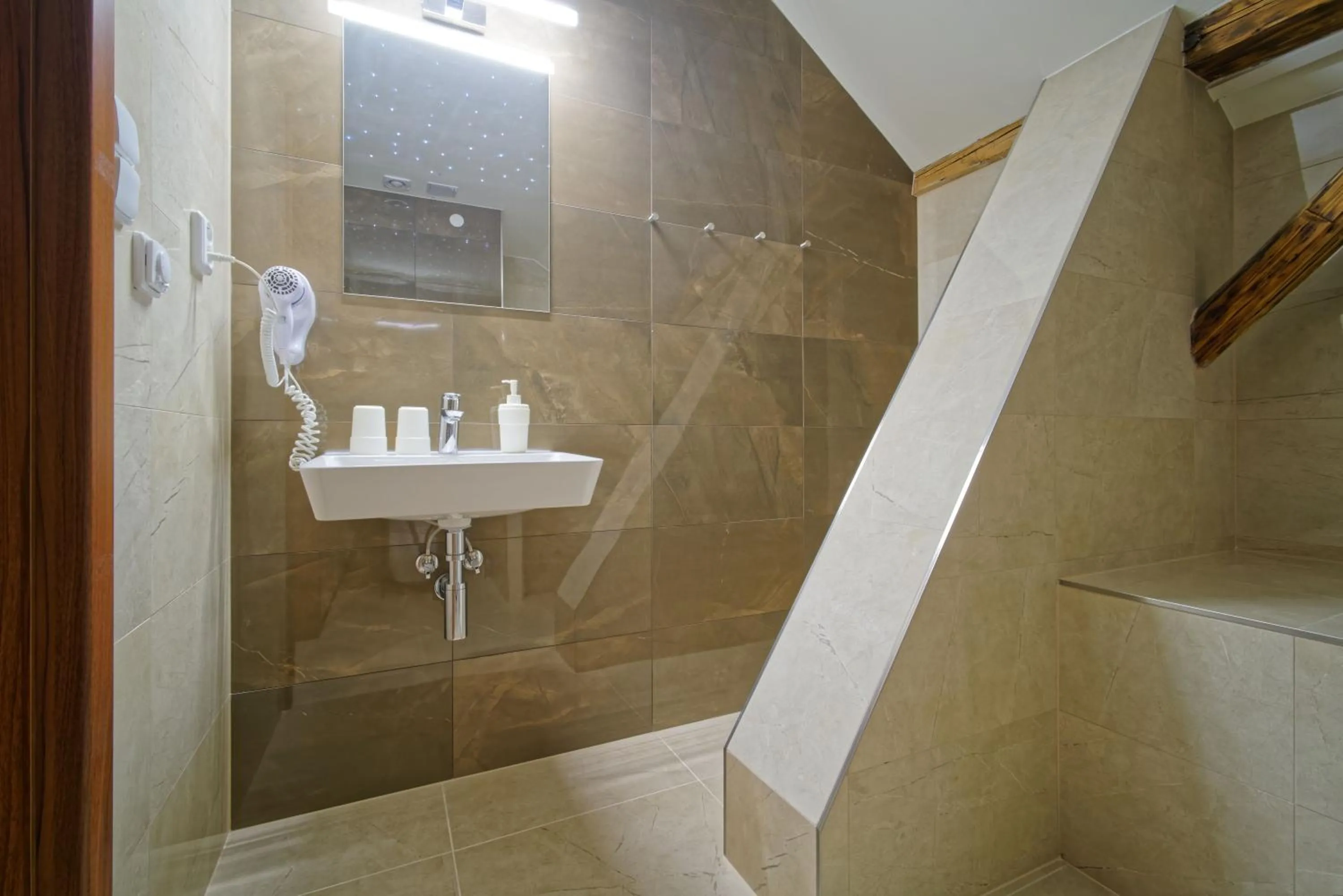 Bathroom in Penzion Janka