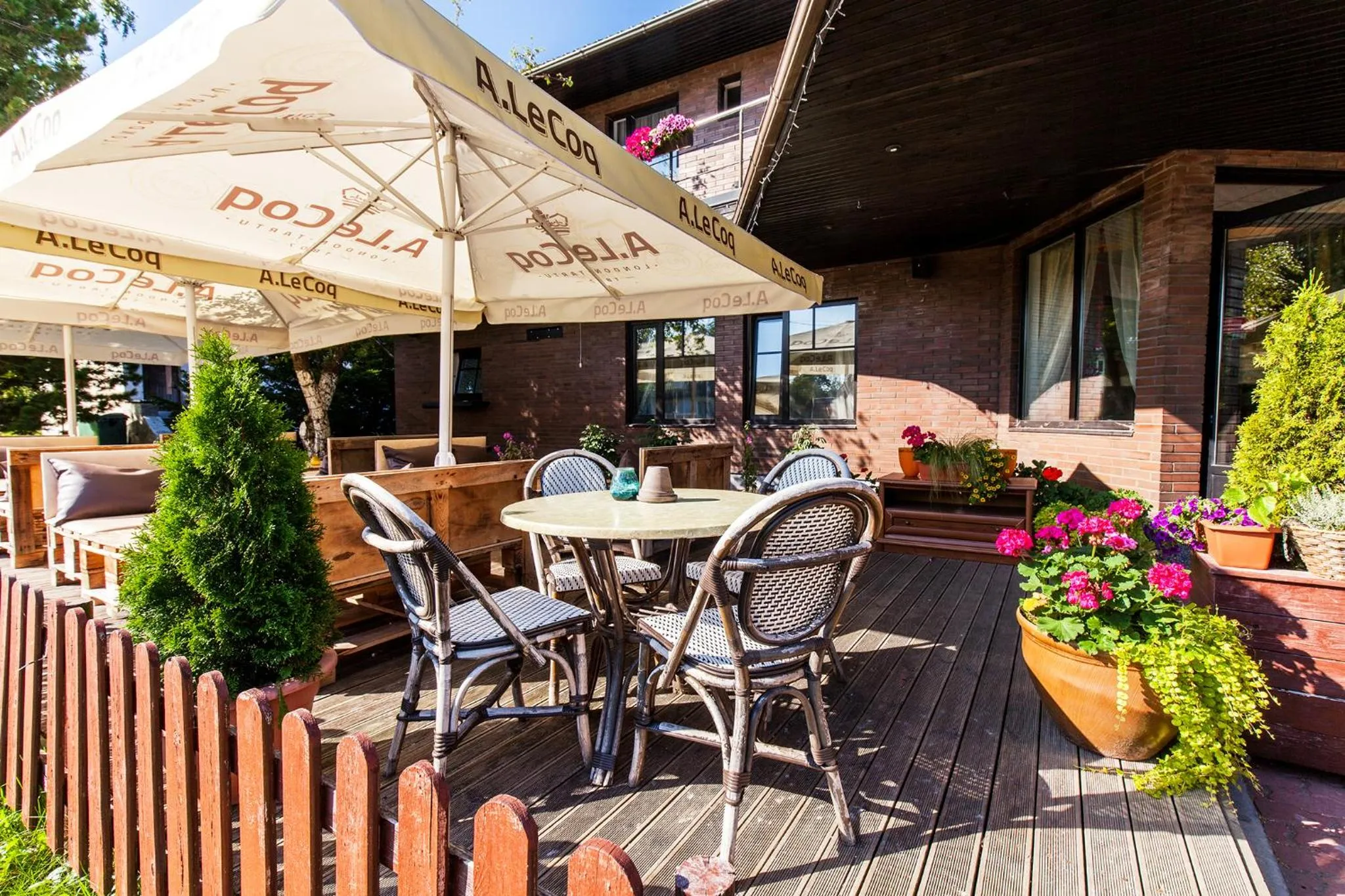 Balcony/Terrace in Humala Guest House