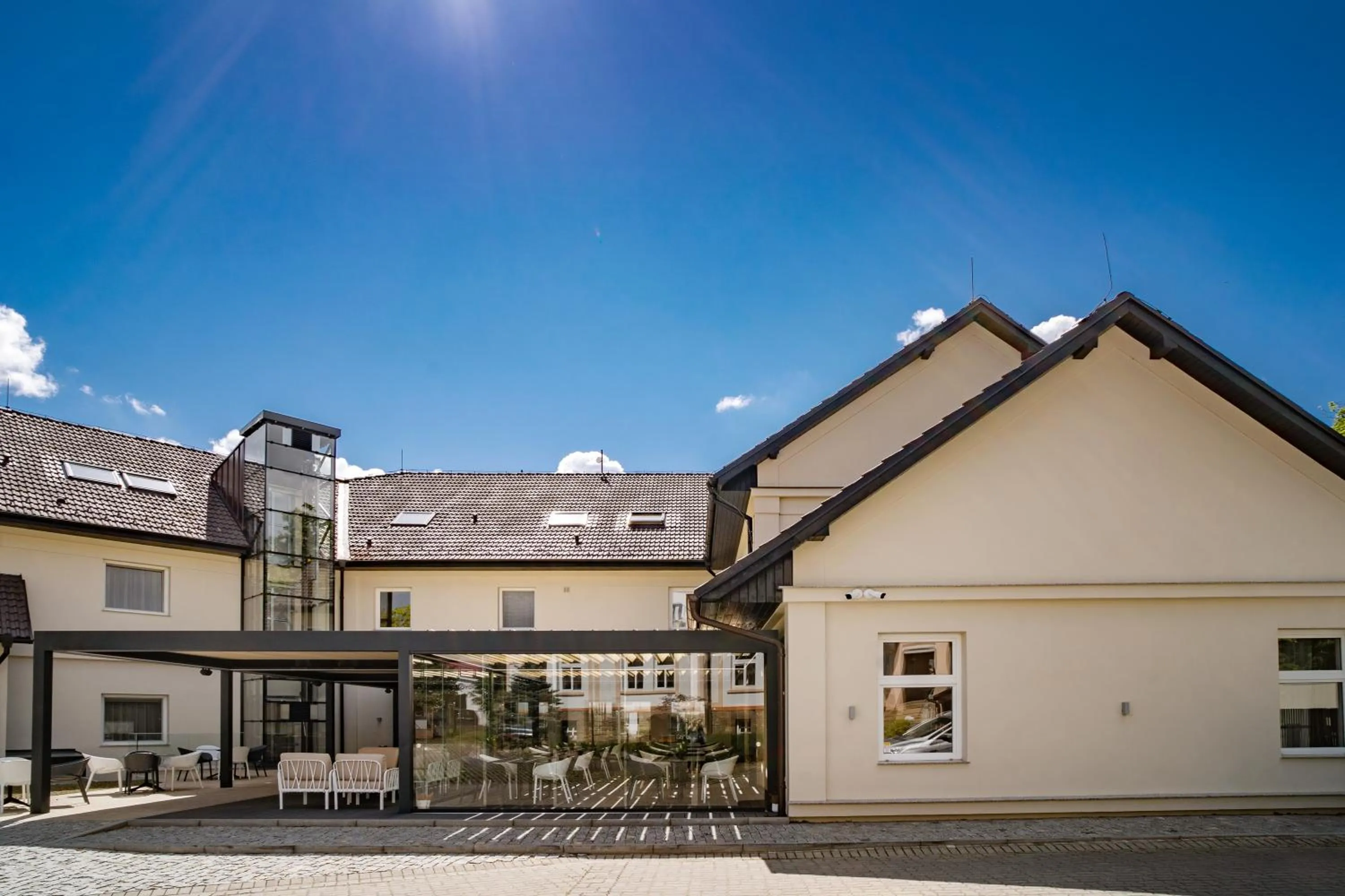 Property building in Hotel U Kaplicky