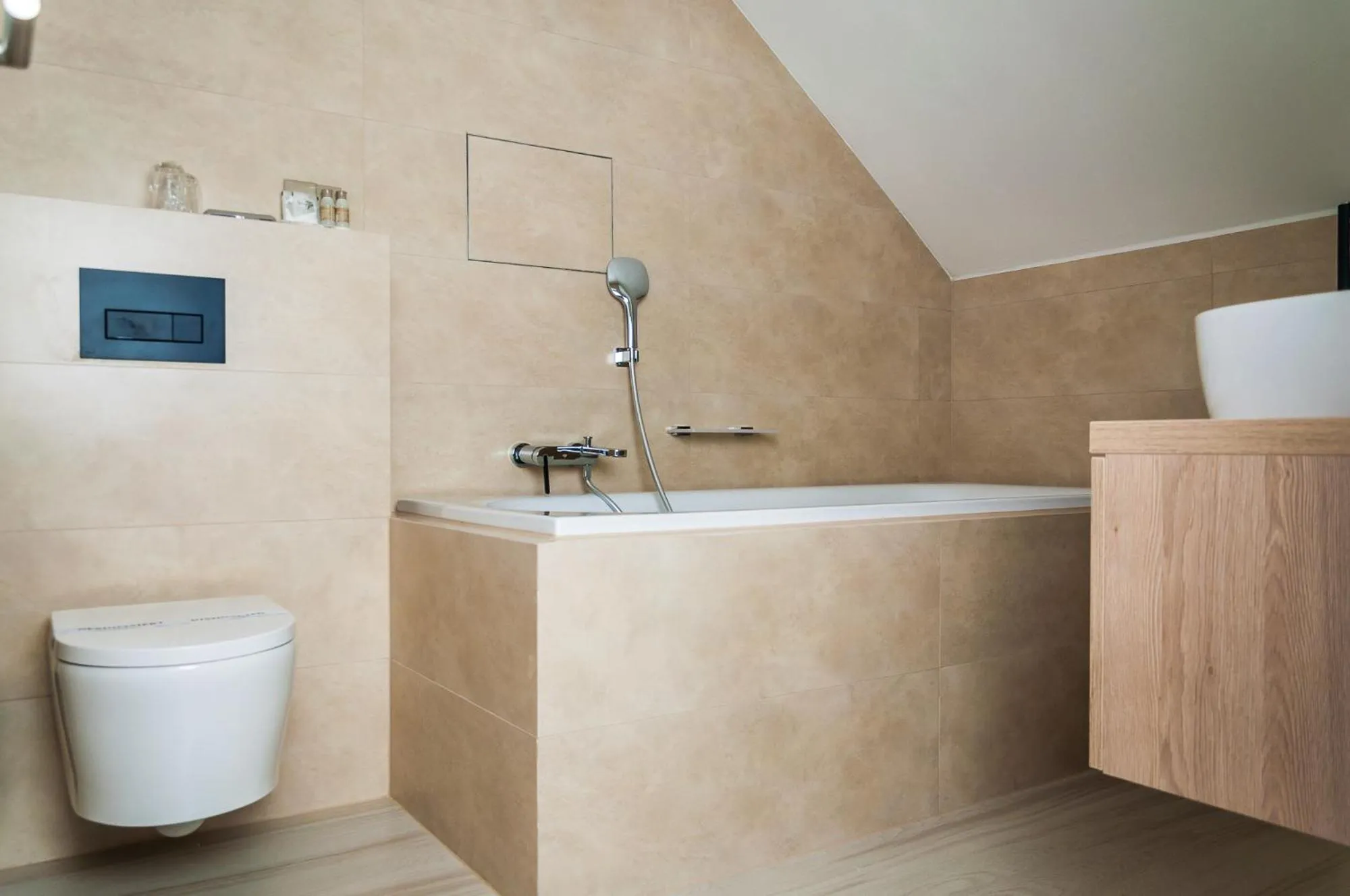 Toilet in Hotel U Kaplicky