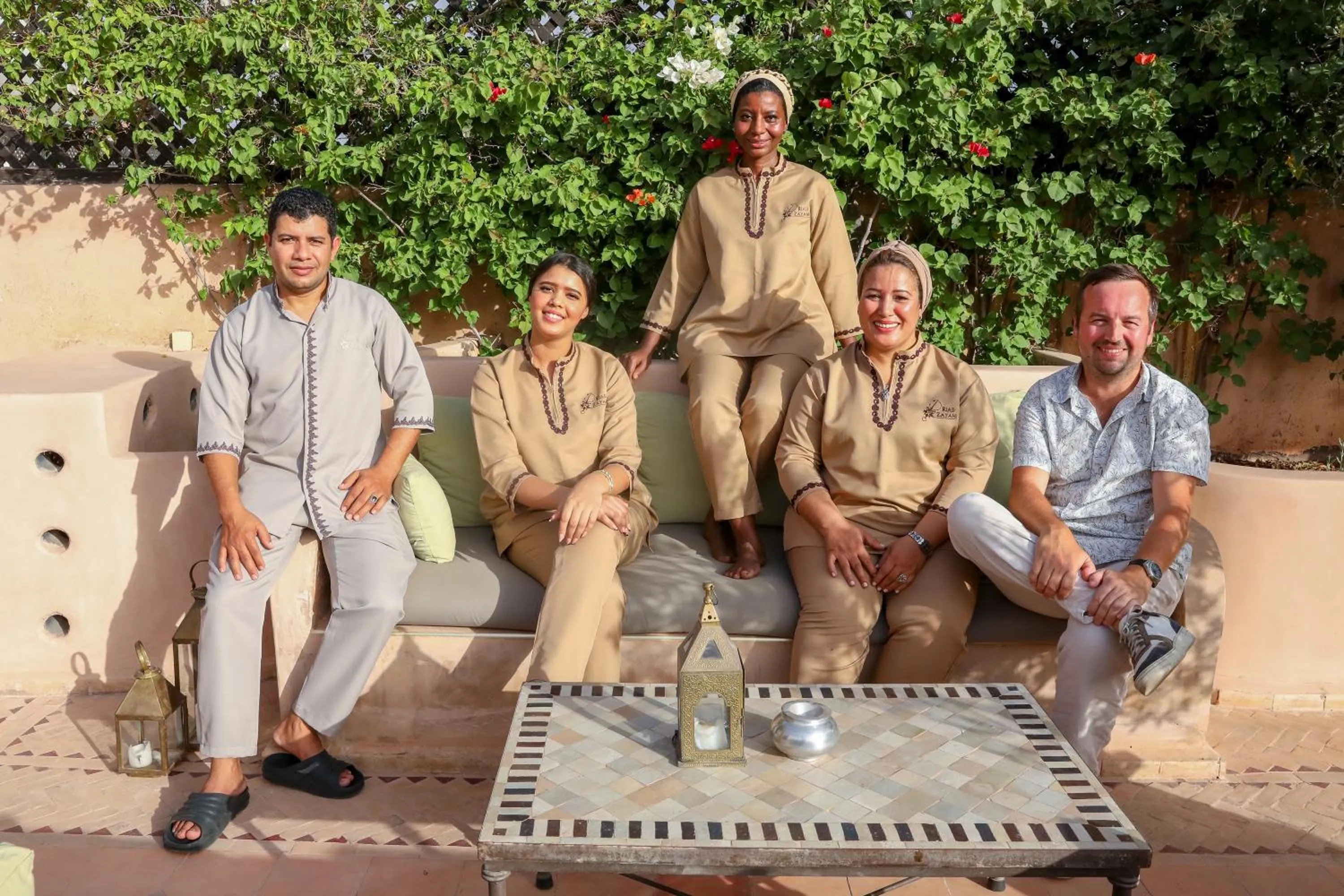 Staff in Riad Zayane