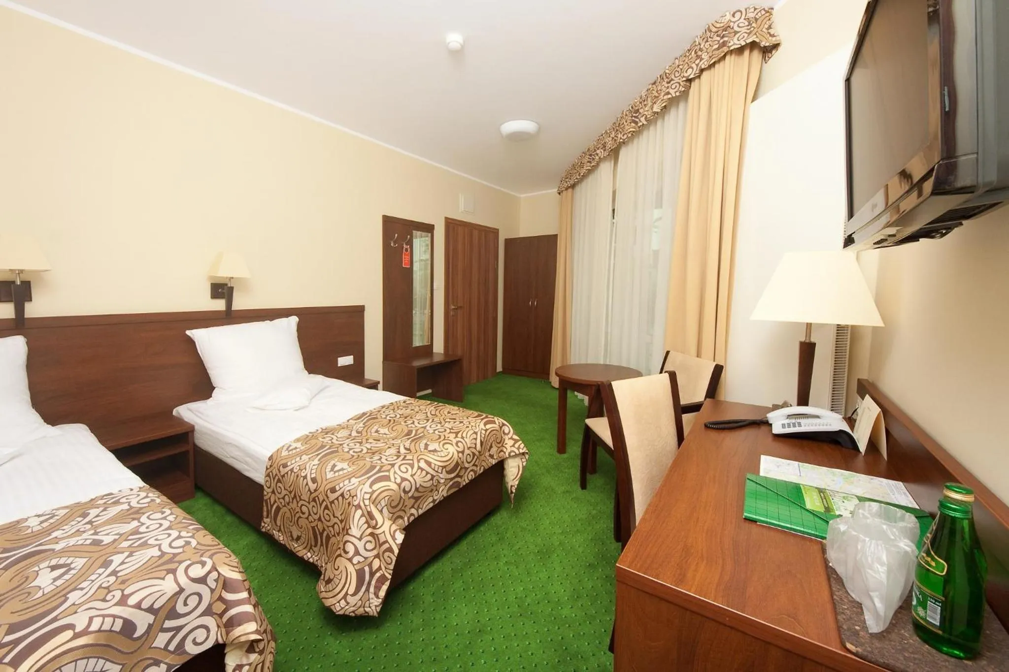 Bed in Hotel Zielony